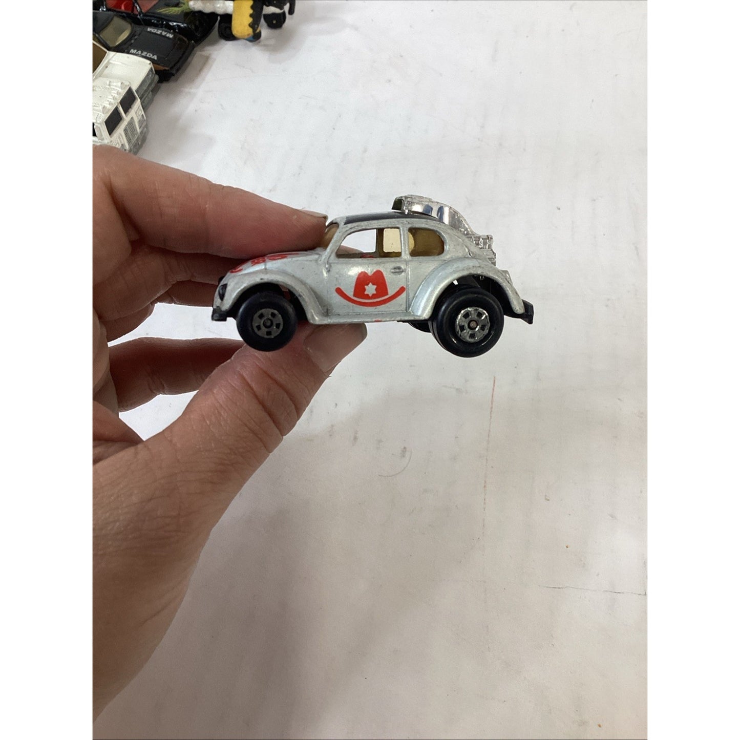 Lot Of 2 MATCHBOX LESNEY #15 Hi Ho Silver Volkswagen Beetle 1971 Superfast