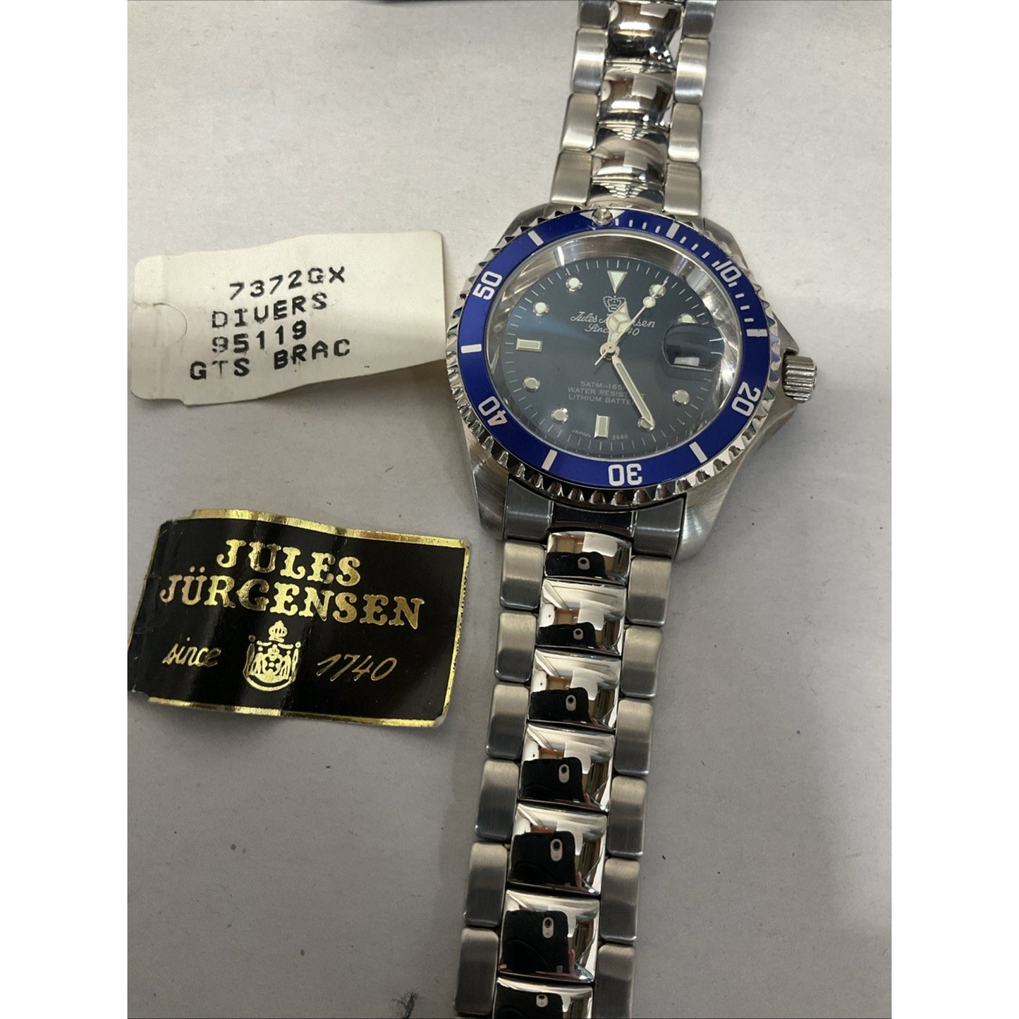 Vintage Jules Jurgensen Wristwatch Diving watch
