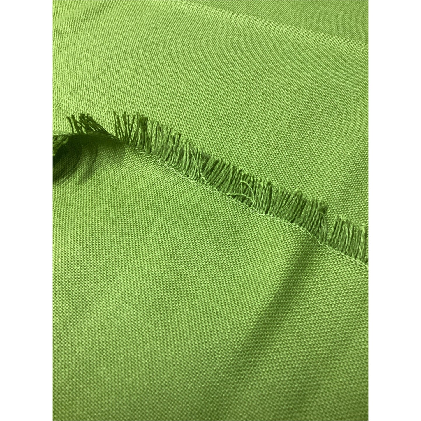 Set Of 2 Vintage Table Cloths - Olive Green (90x50”) And Light Pink (120x70”)