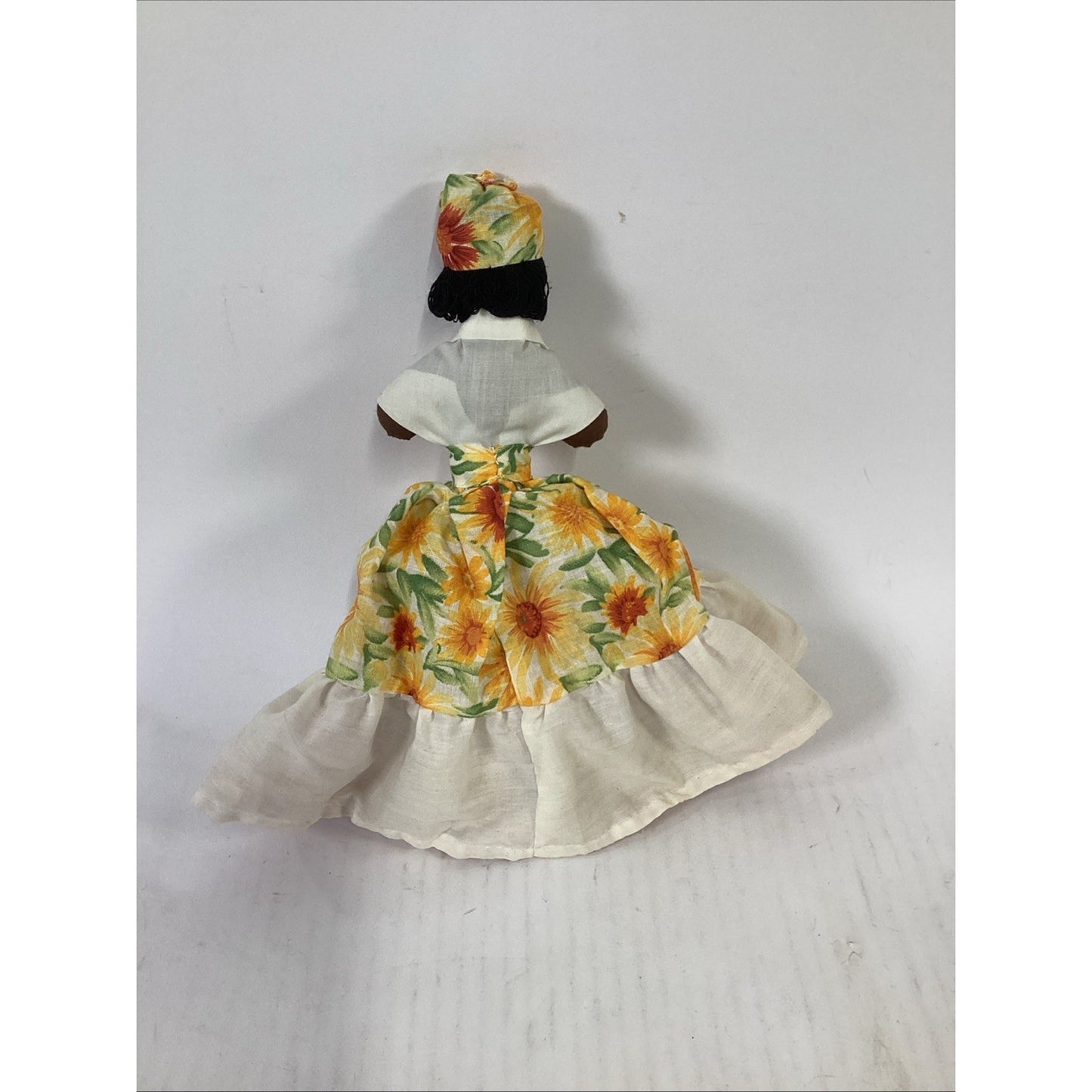 Topsy Turvy Two Sided Ethnic Cultural Doll 11” Dress Flips Handmade Caribbean