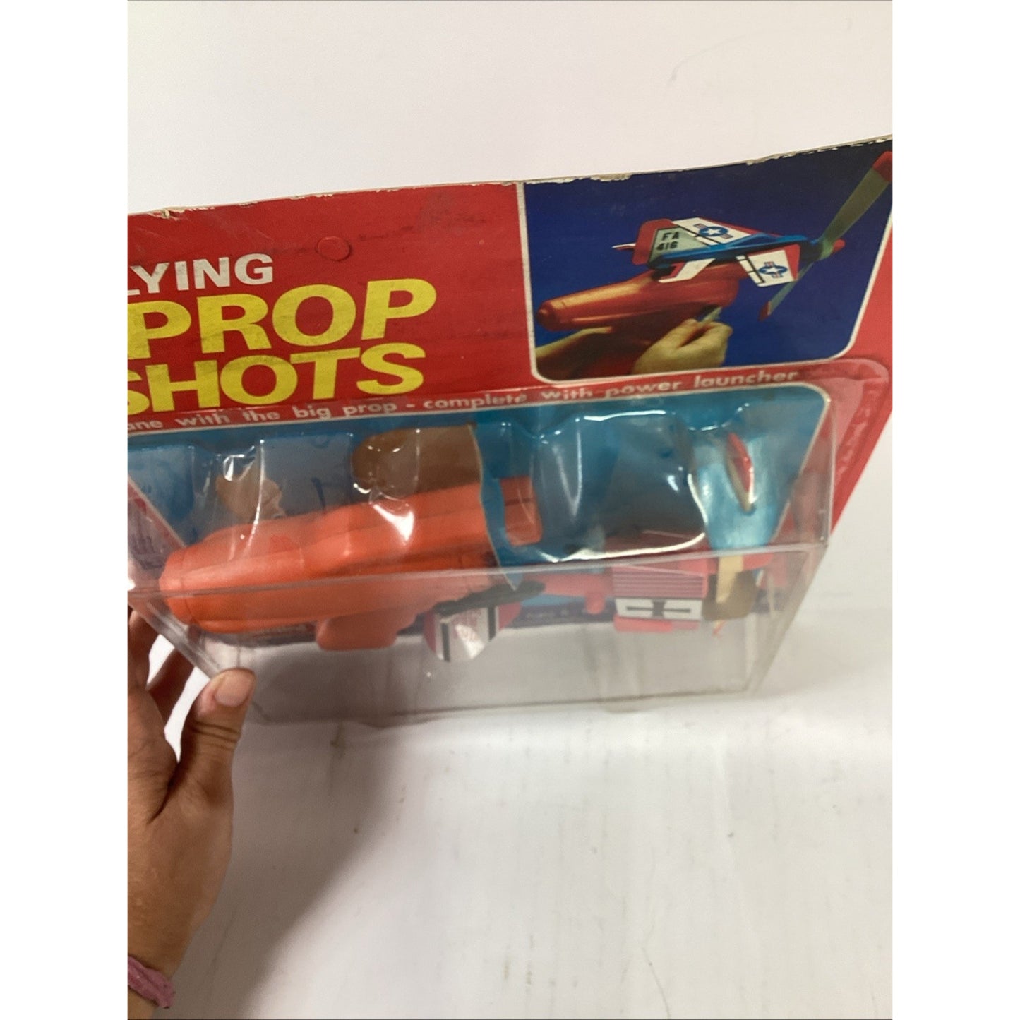 Vintage 1981 Lanard Hi-Flying Prop Shots - Unpunched Card - NOS