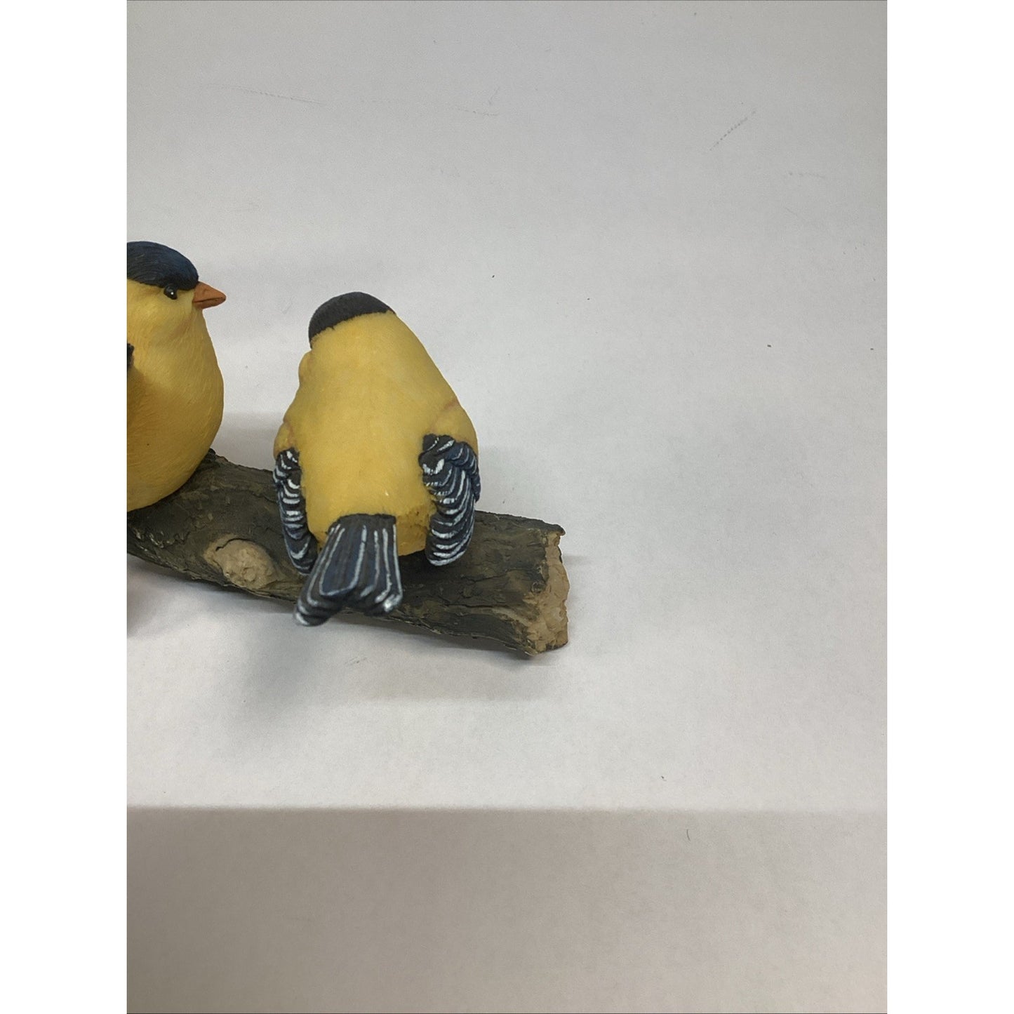 Tii Collections 4 Finch Birds On A Tree Branch Figurine Home Decor- Resin D2865