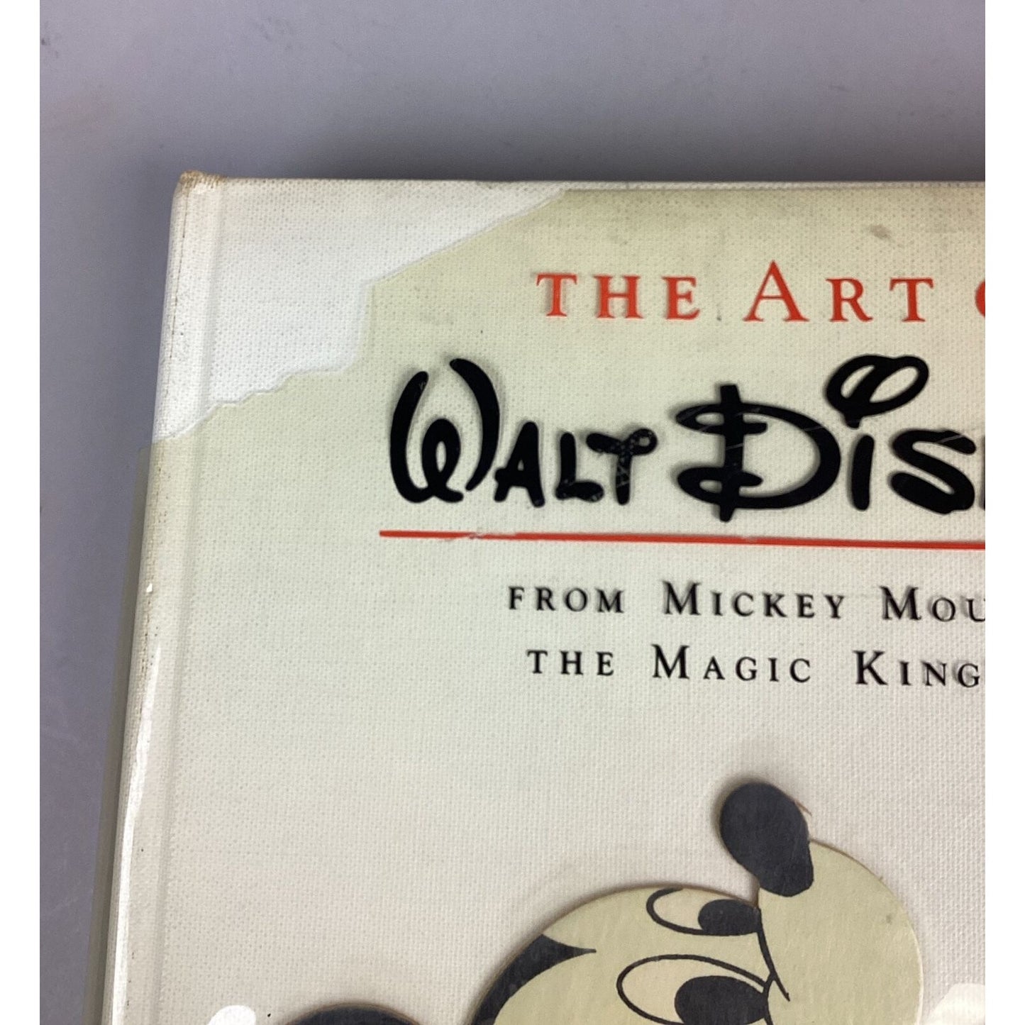 The Art of Walt Disney Book from Mickey Mouse to Magic Kingdom 1973 - 763 Pics