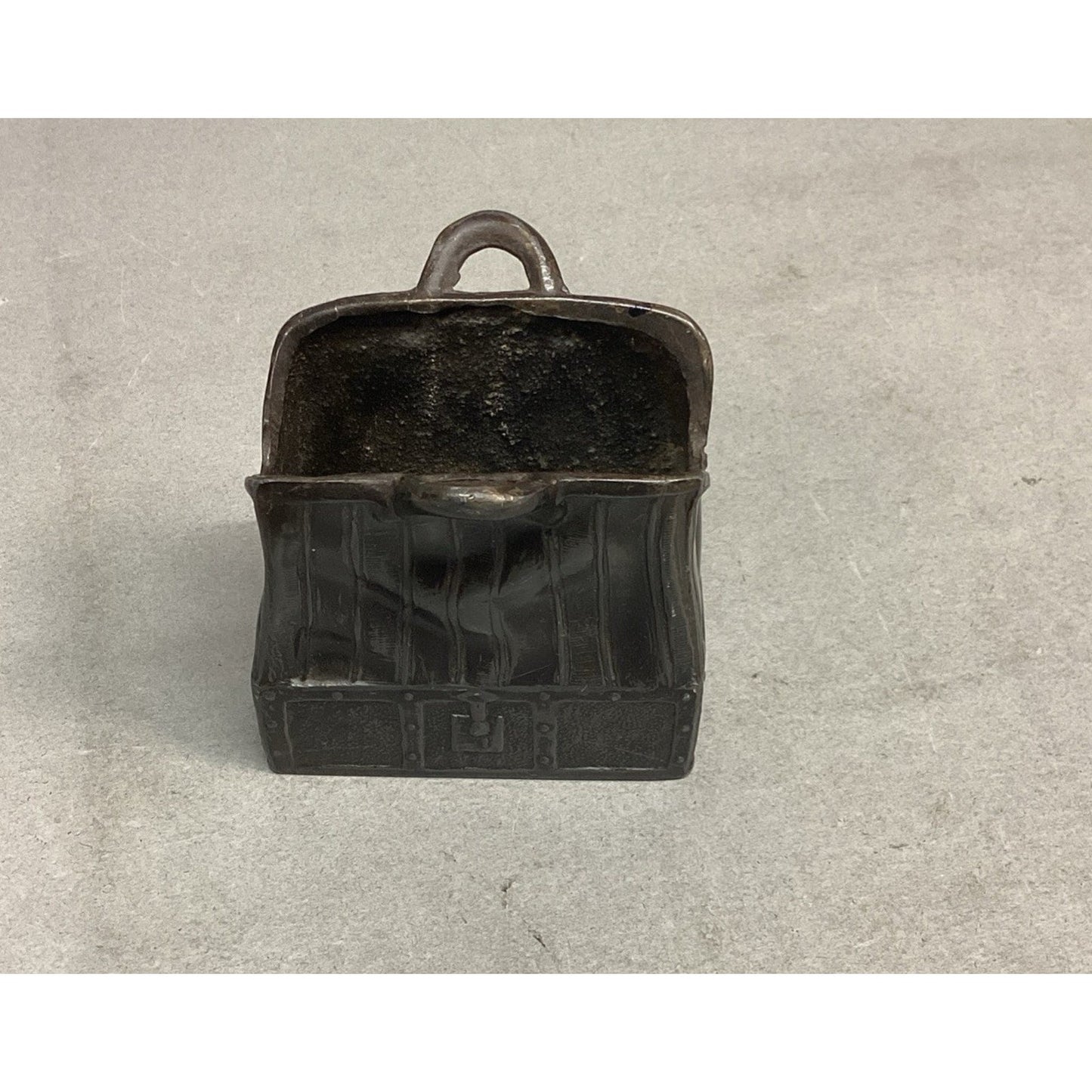 Antique Metal Business Card Holder Handbag Purse Satchel