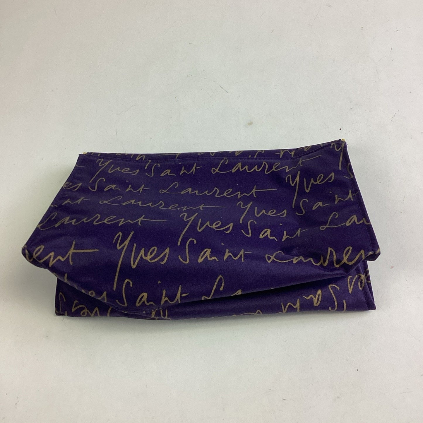 Yves Saint Laurent Purple Gold Perfume/Make Up Bag Pouch