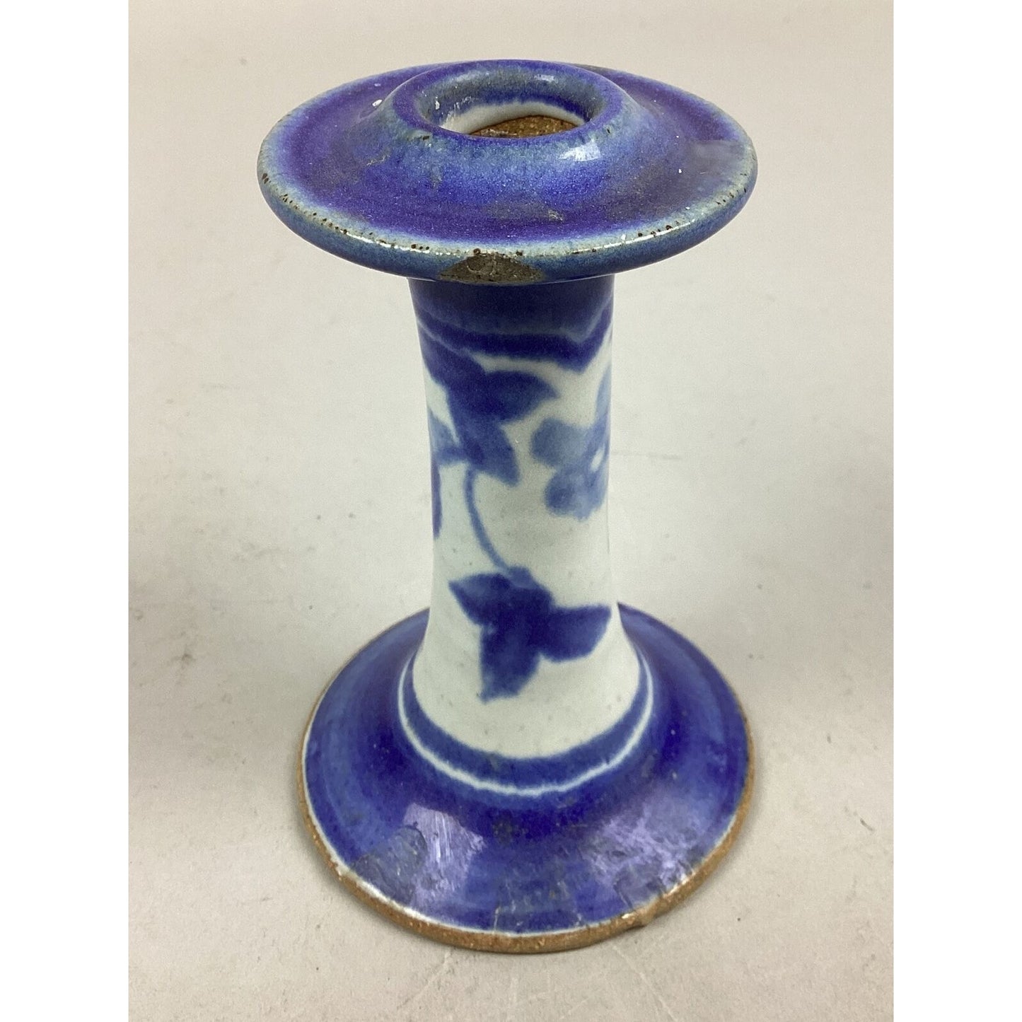 Robert Fishman Art Pottery Candlestick Holders - 5.25”