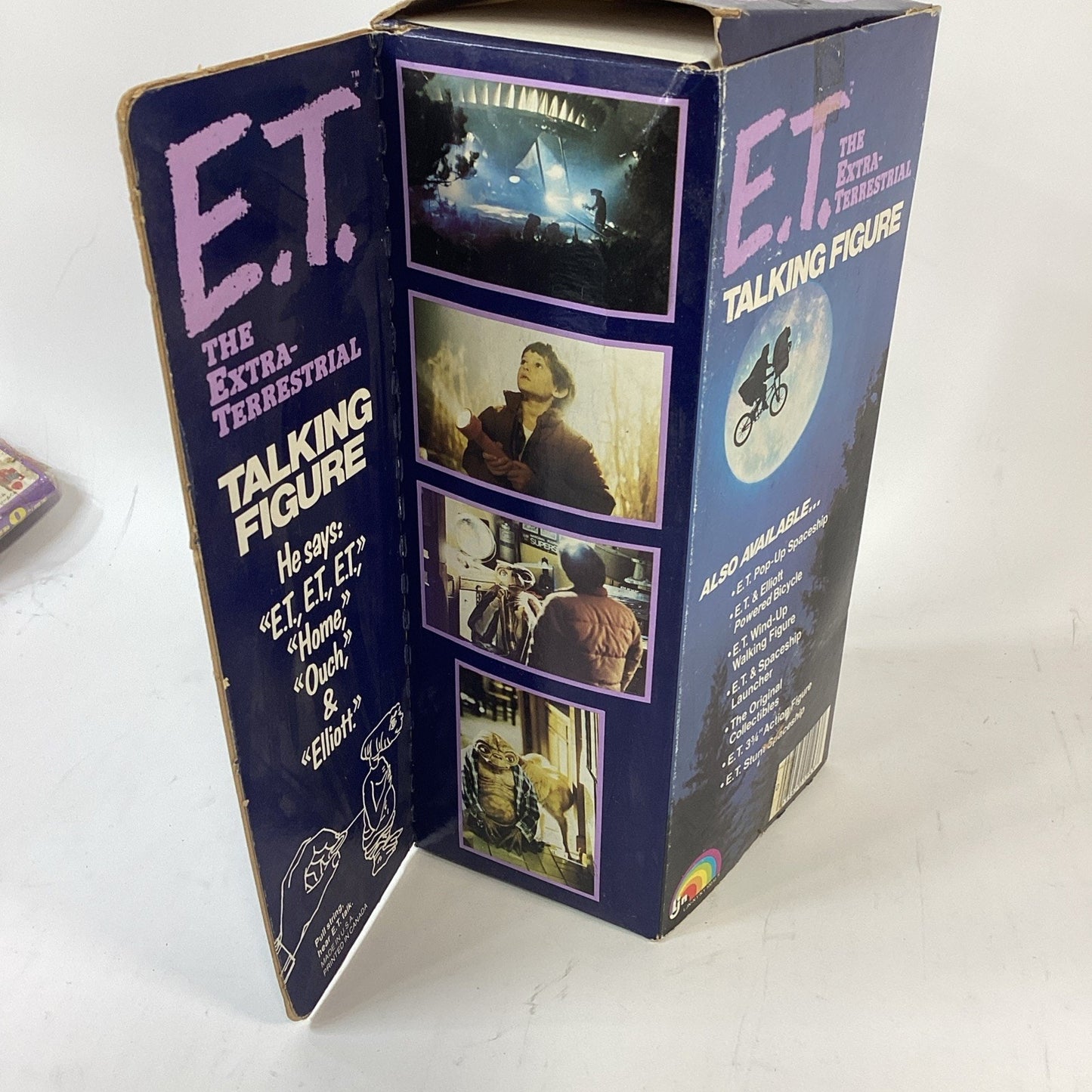 E.T. Action Figure - E.T. The Extra-terrestrial Talking Figure, 1982 #1253 NOS