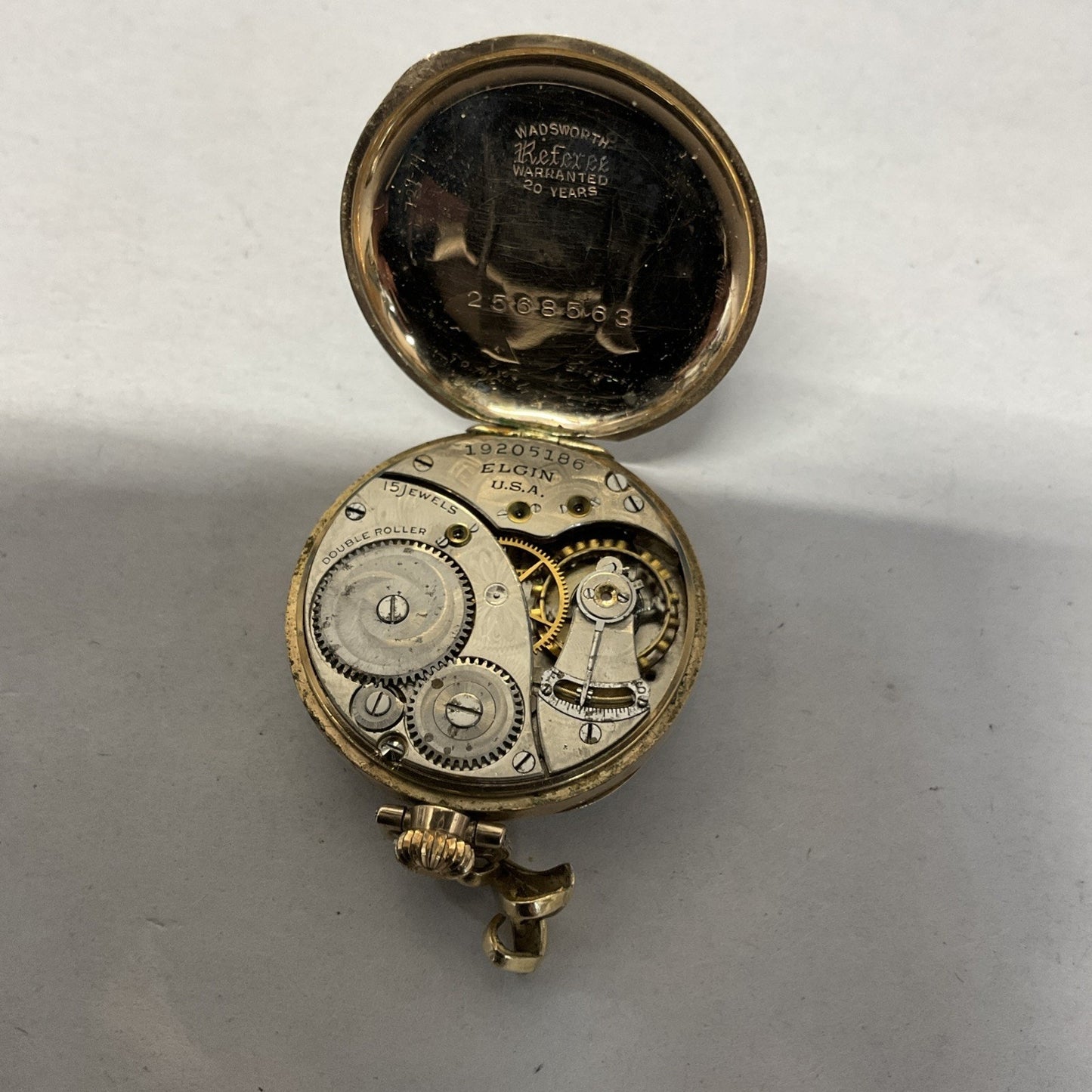 Vintage Elgin manual Wind Masconic Pocket Watch