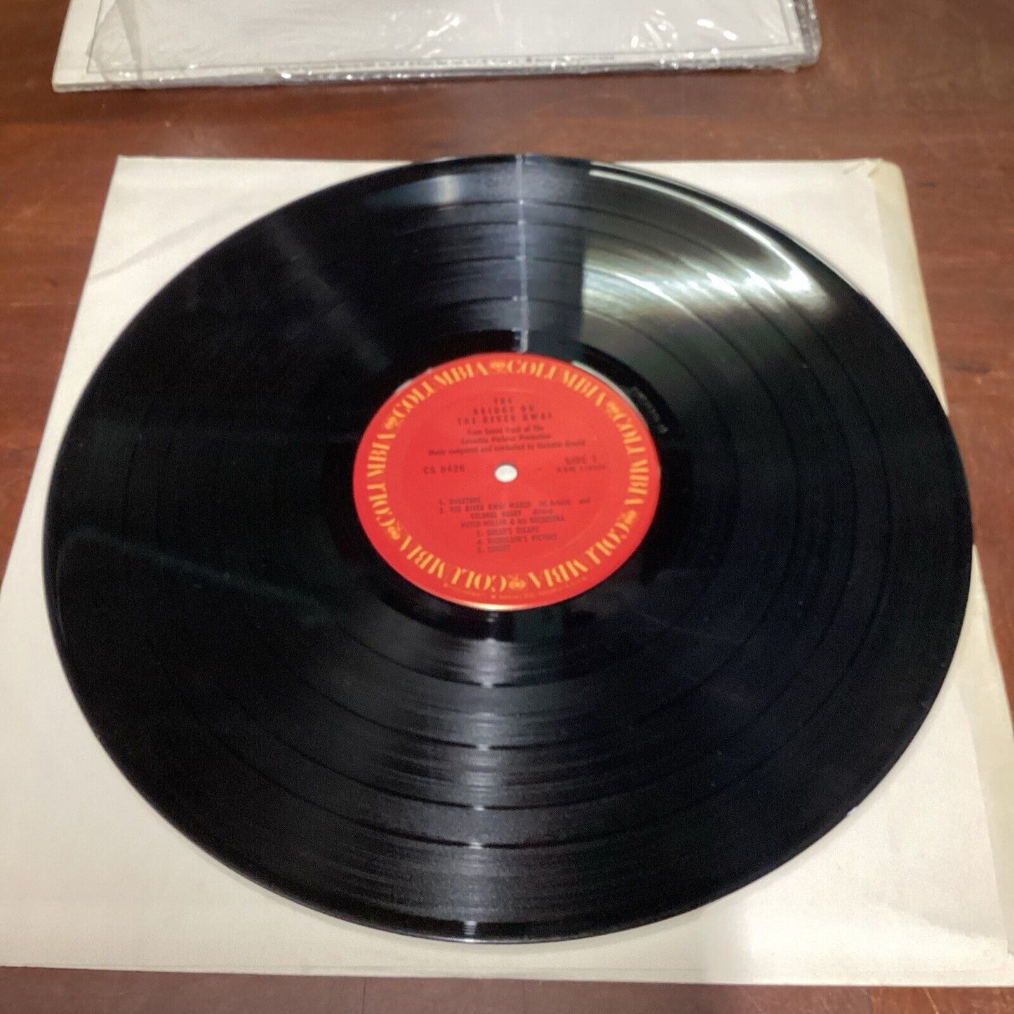 Soundtrack LP "The Bridge On The River Kwai" Columbia (CS 9426)