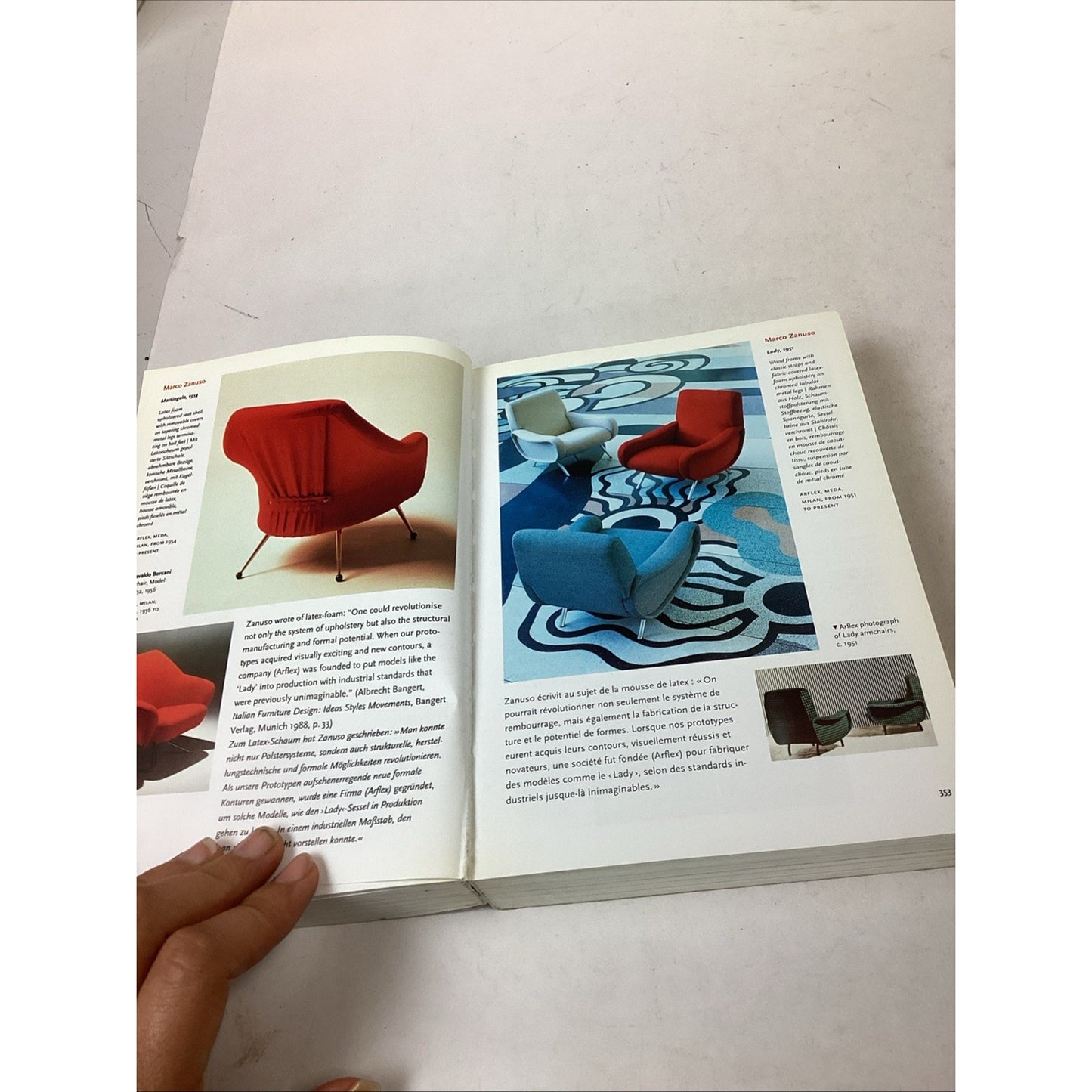 1000 Chairs By Charlotte & Peter Fiell - 1997 Revised Edition - Illustrated