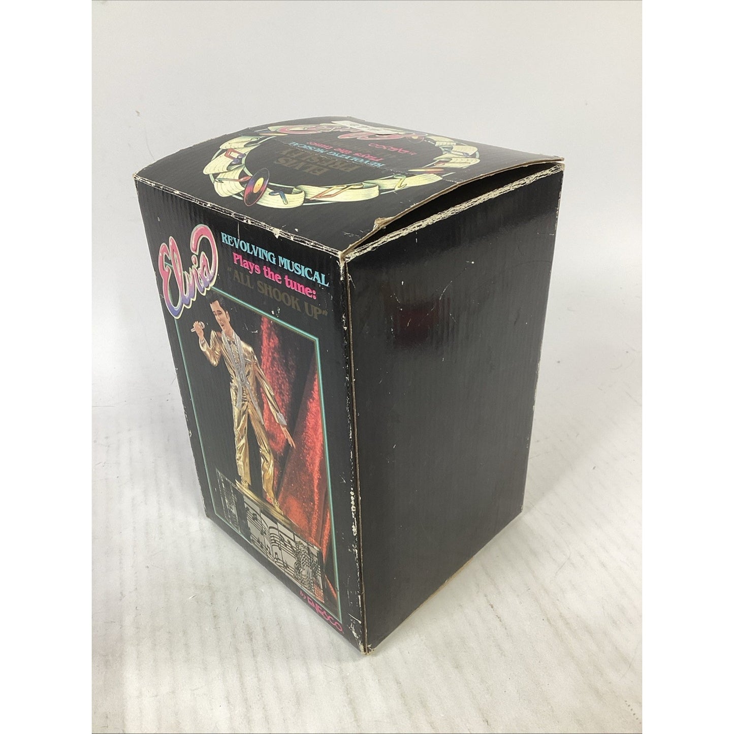 Elvis Presley "All Shook Up" Gold Record Figurine By Enesco 1993 NOS