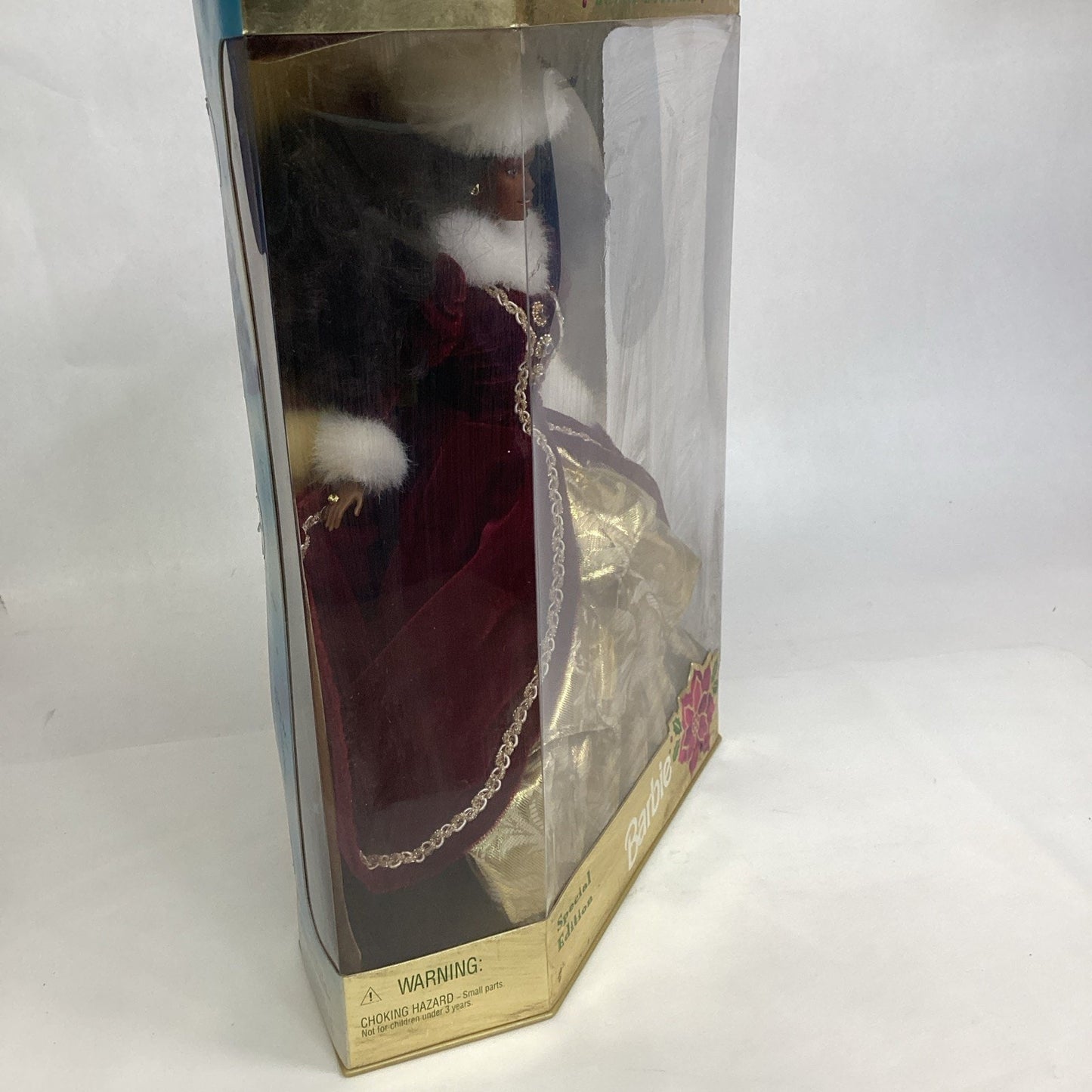 1996 Mattel African American Special Edition Happy Holidays Barbie