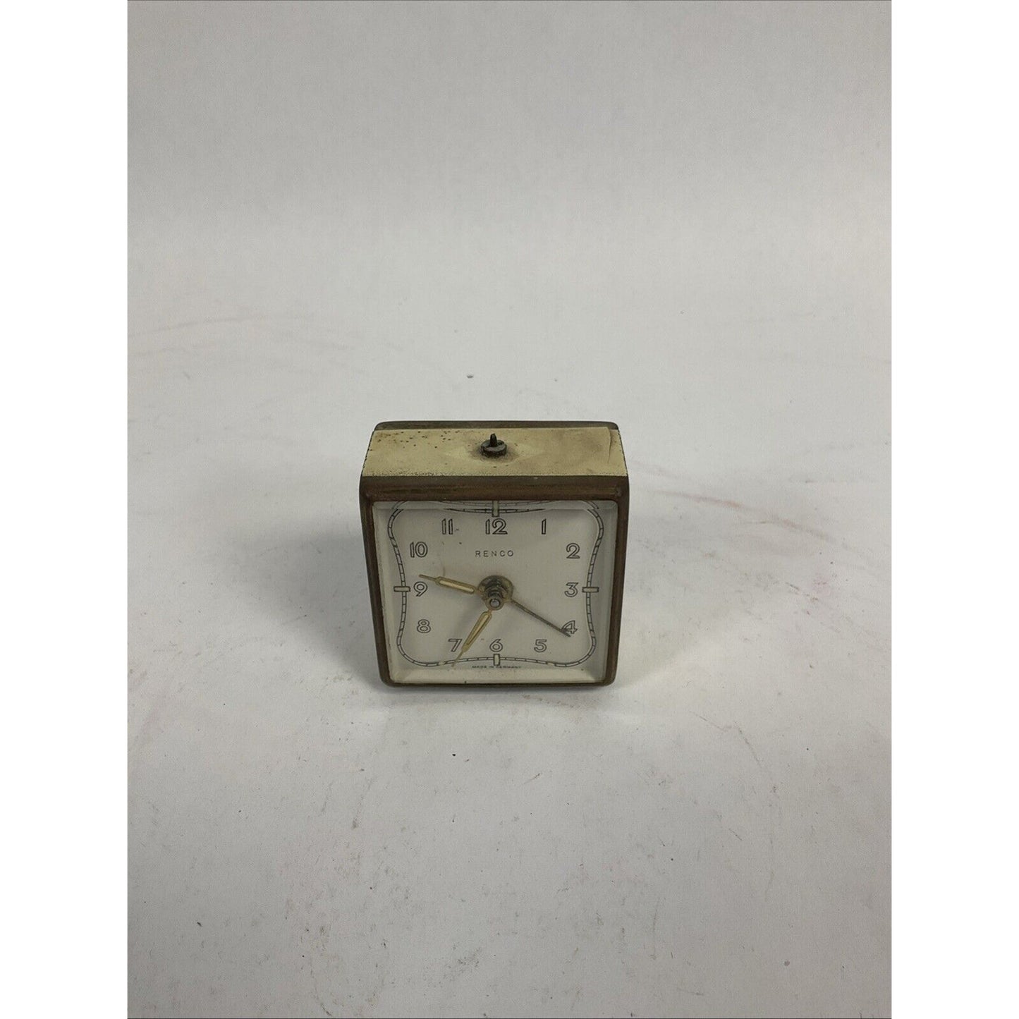 Vintage Renco Windup Travel Alarm Clock Made in Germany
