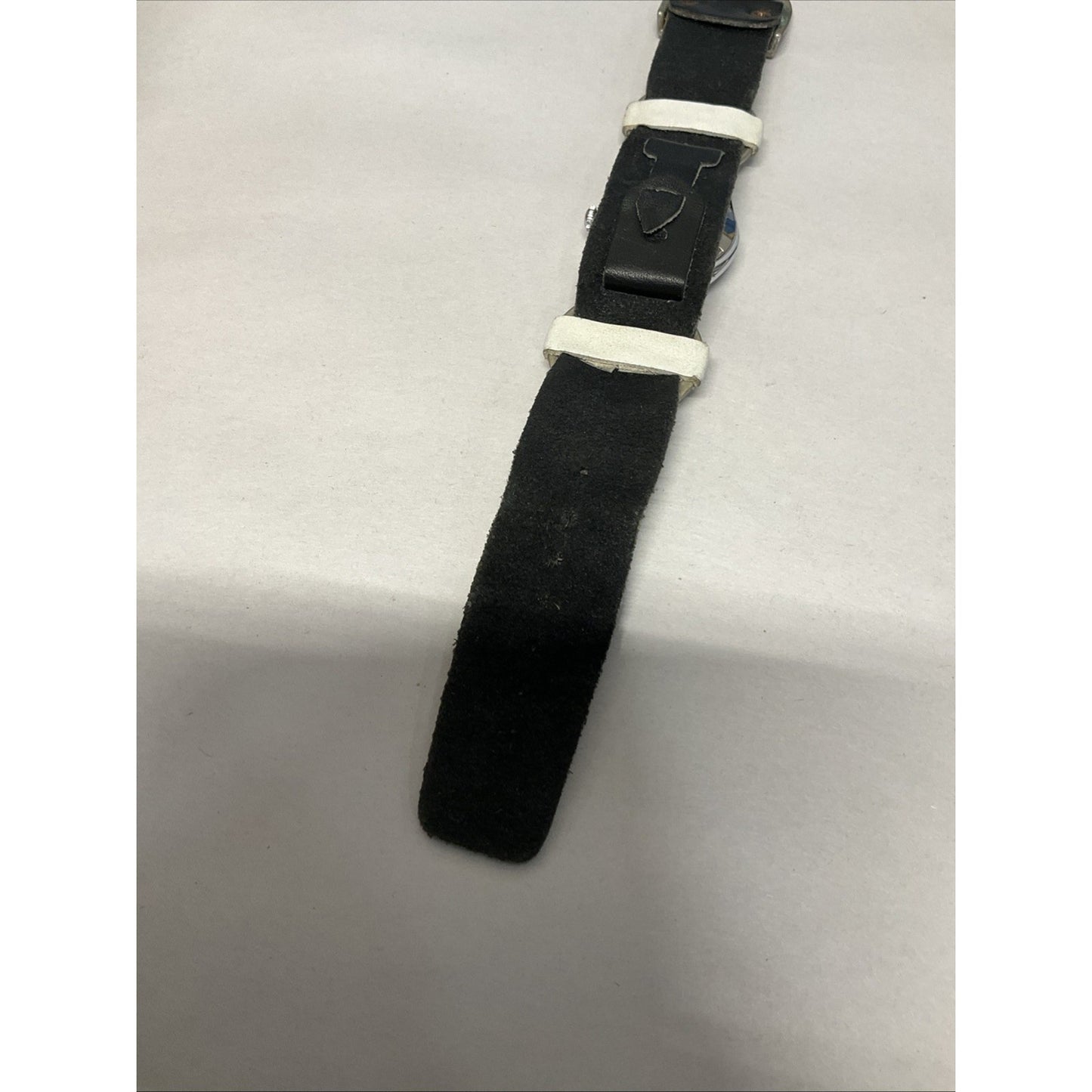 Mid-century men's Lausanne silver-tone wristwatch. Working Condition