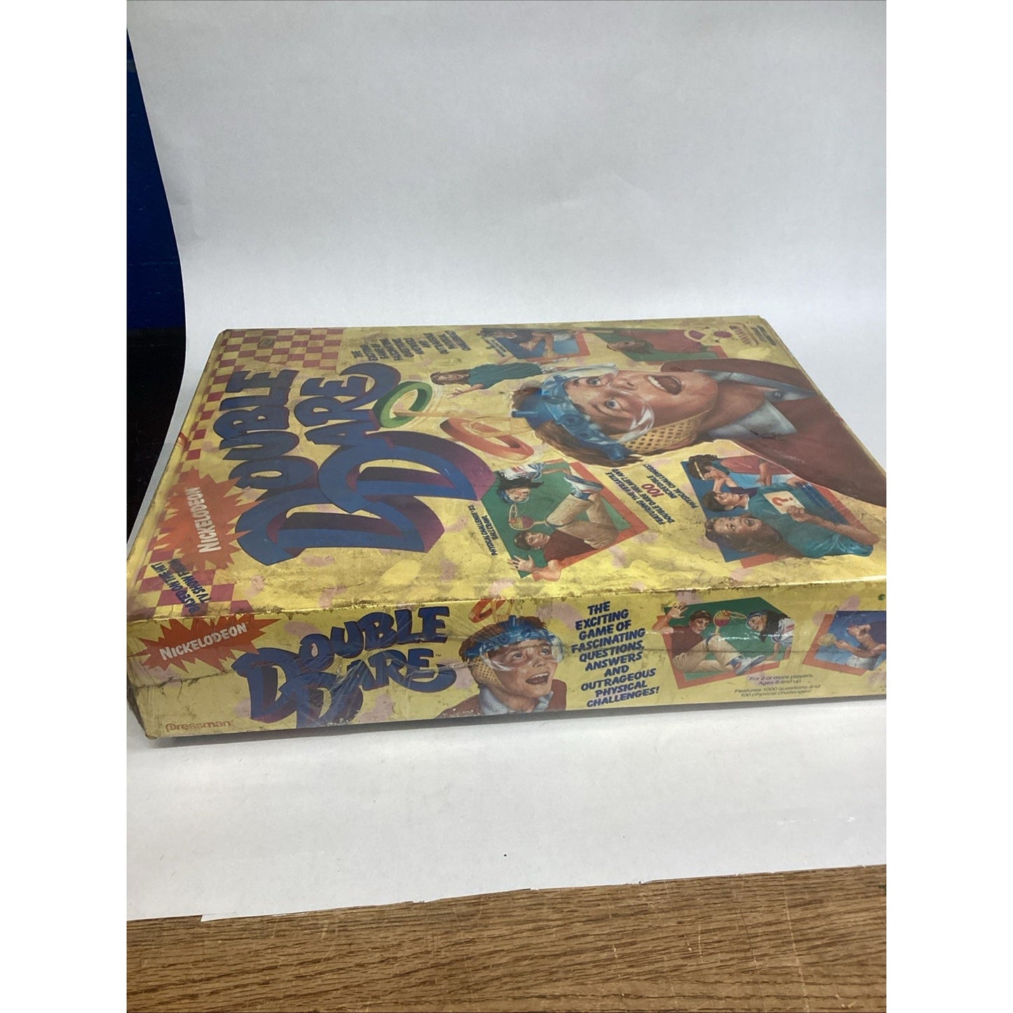 New Sealed 1987 Vintage Pressman DOUBLE DARE Nickelodeon Board Game Based On TV