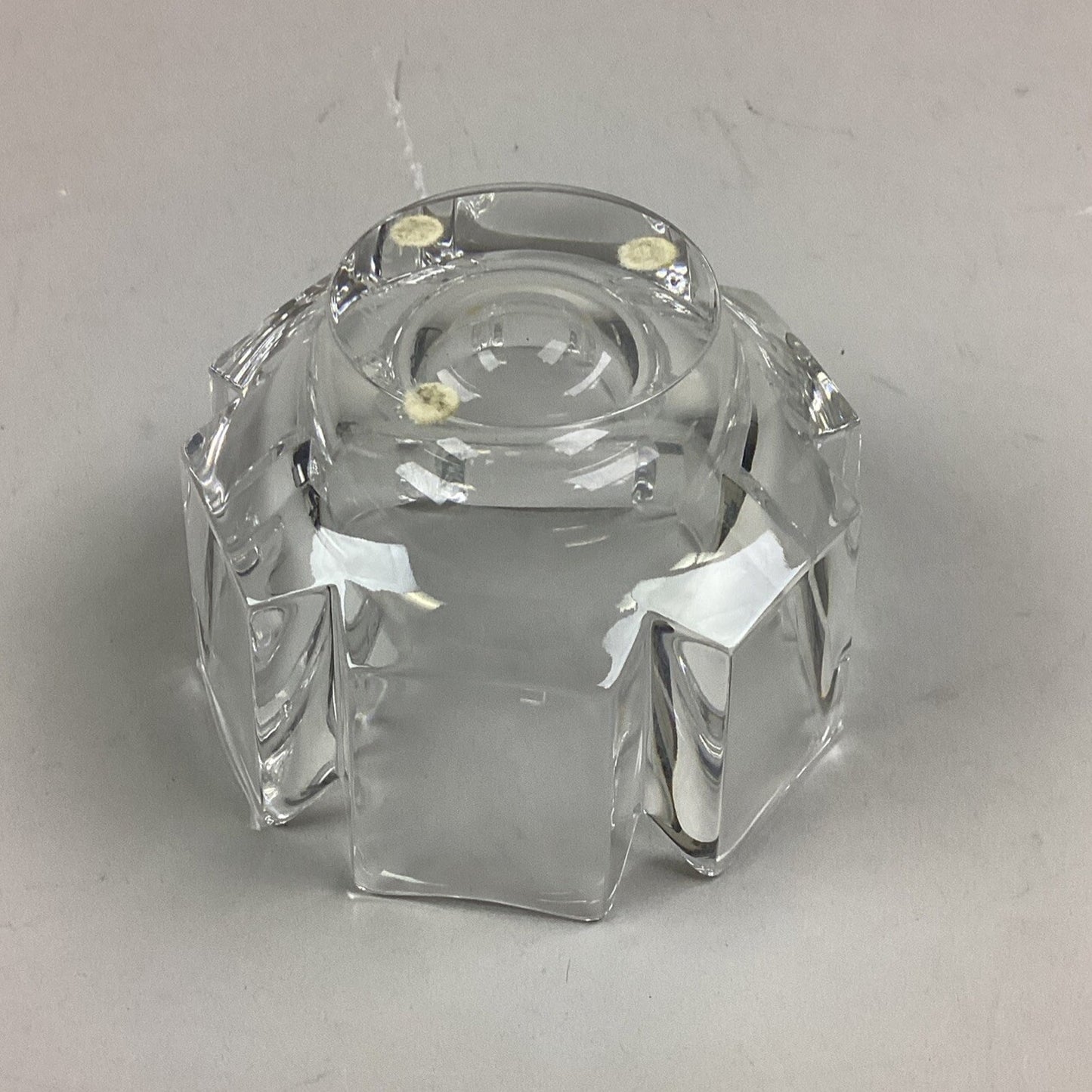 Vintage Orrefors Swedish Crystal Glass Bowl/Candy Dish