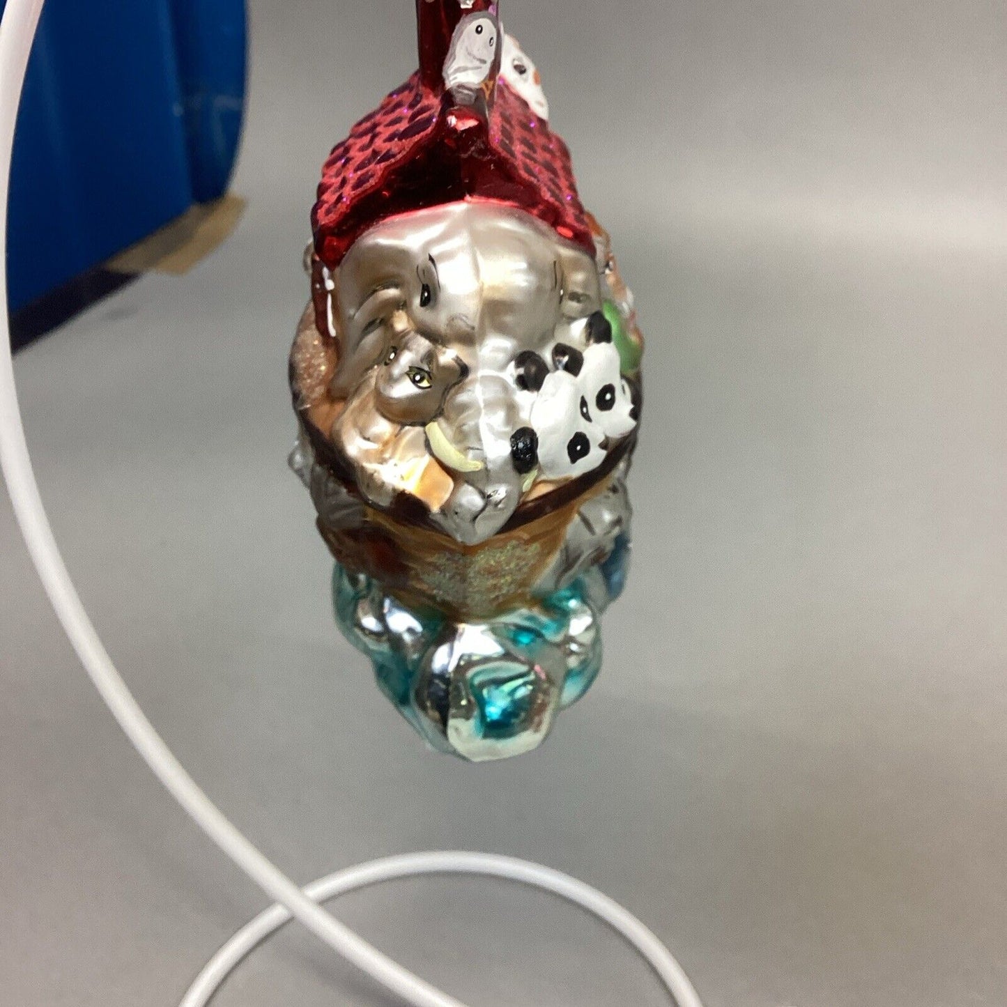 Christopher Radko And Kurt Adler Noah’s Ark Glass Ornaments