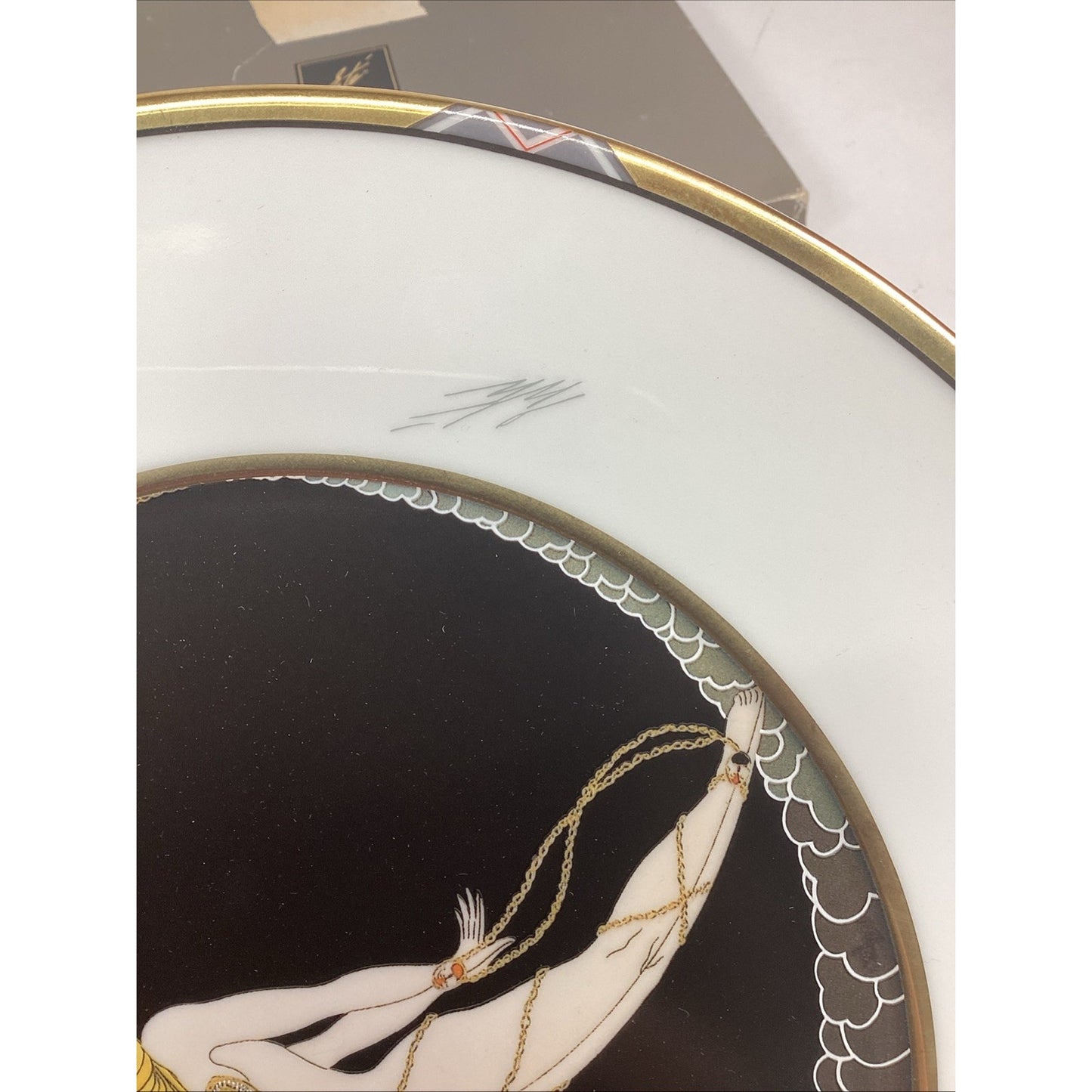 Mikasa L'Amour Fine China Plate/Charger - With Original Box - West Germany
