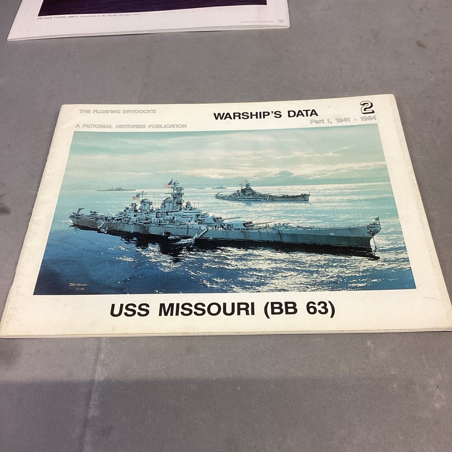 USS North Carolina, USS Missouri, USS Iowa, USS Texas, USS MA Ship’s Data