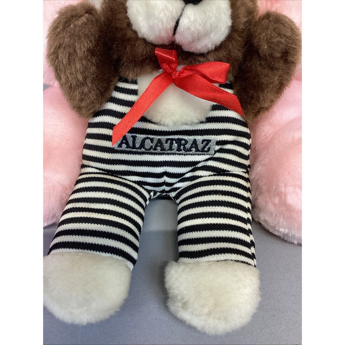 Set Of 5 Vintage Plush Bears/Cabbage Patch Dog - Alcatraz, PA Commonwealth Bears