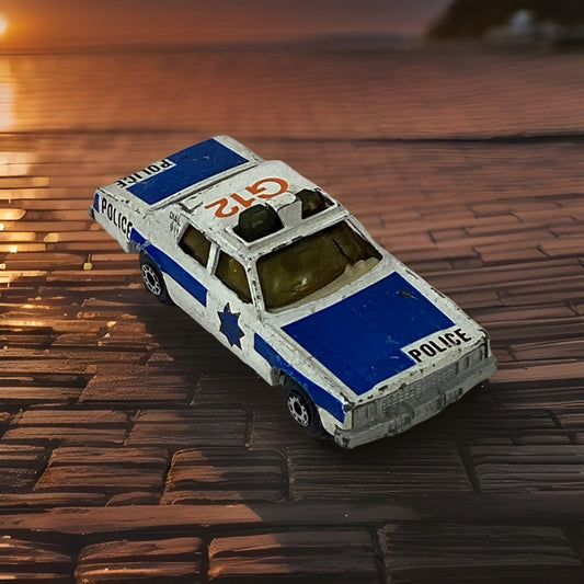1979 Matchbox Superfast #10 Plymouth Gran Grand Fury Police G12 Vintage Police