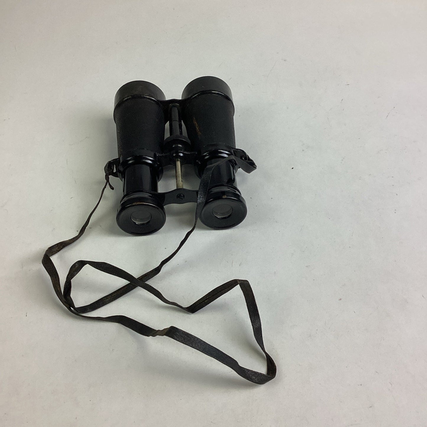 Vintage Black Binoculars With Strap