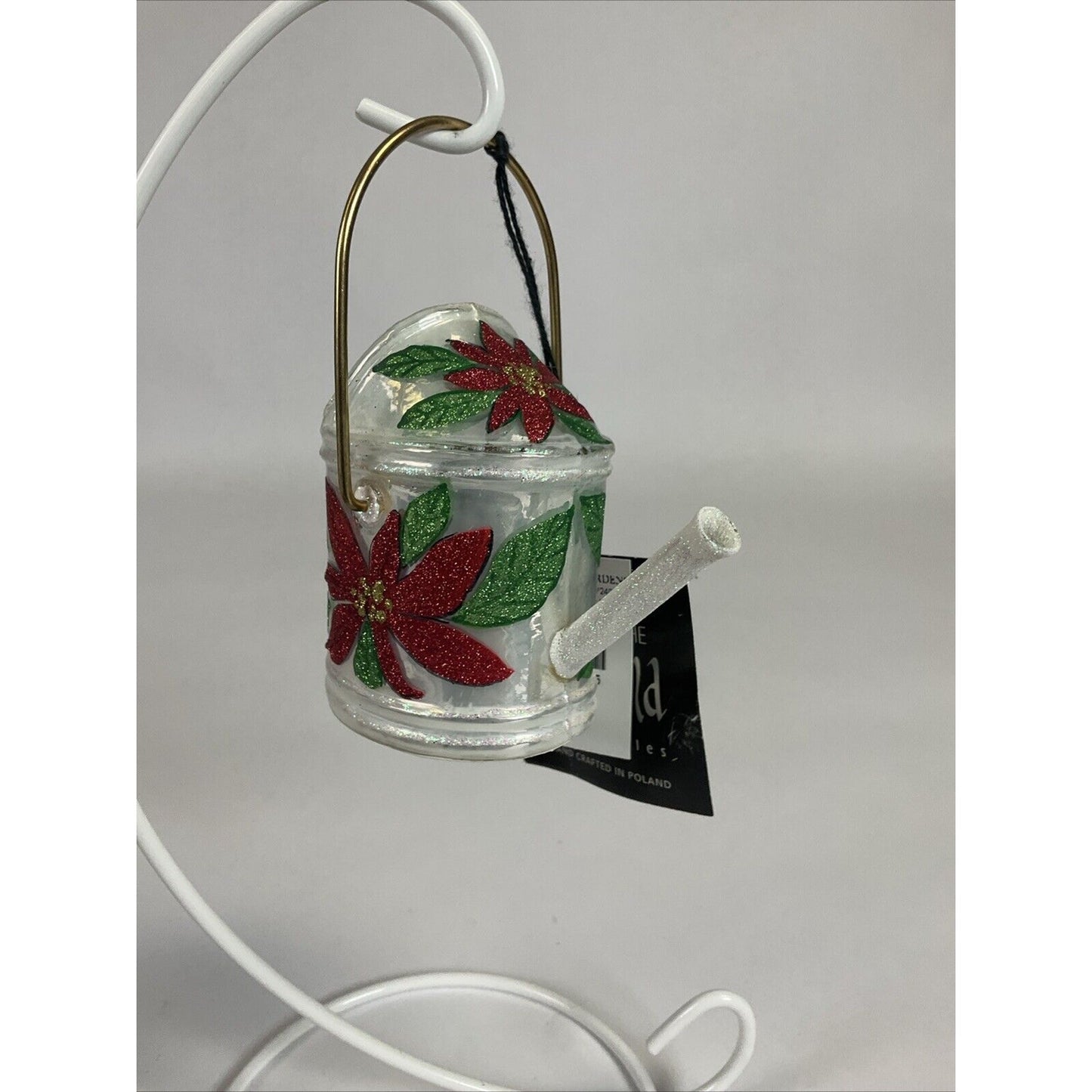 Joy To The World Christmas Ornament - Winter Watering Can Roger’s Gardens