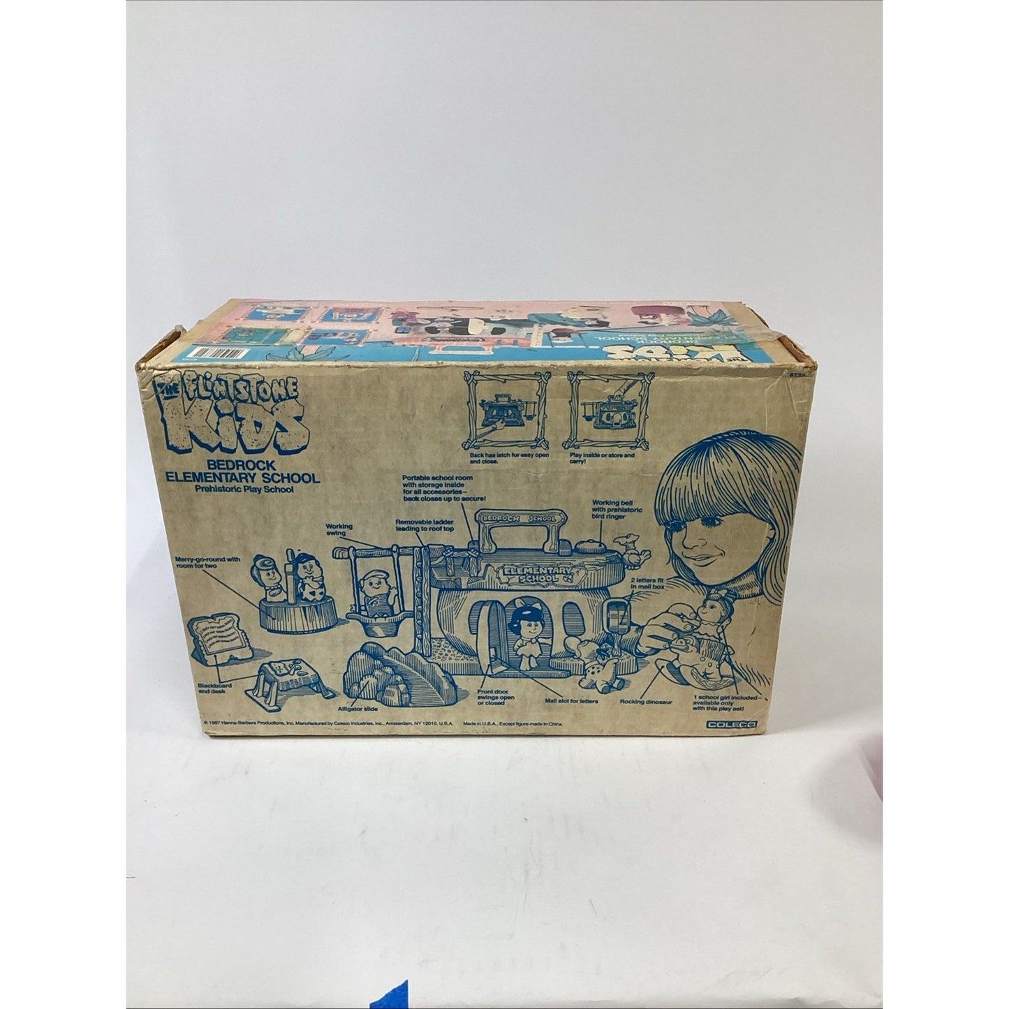 The Flintstone Kids 1986 Bedrock Elementary School - NOS