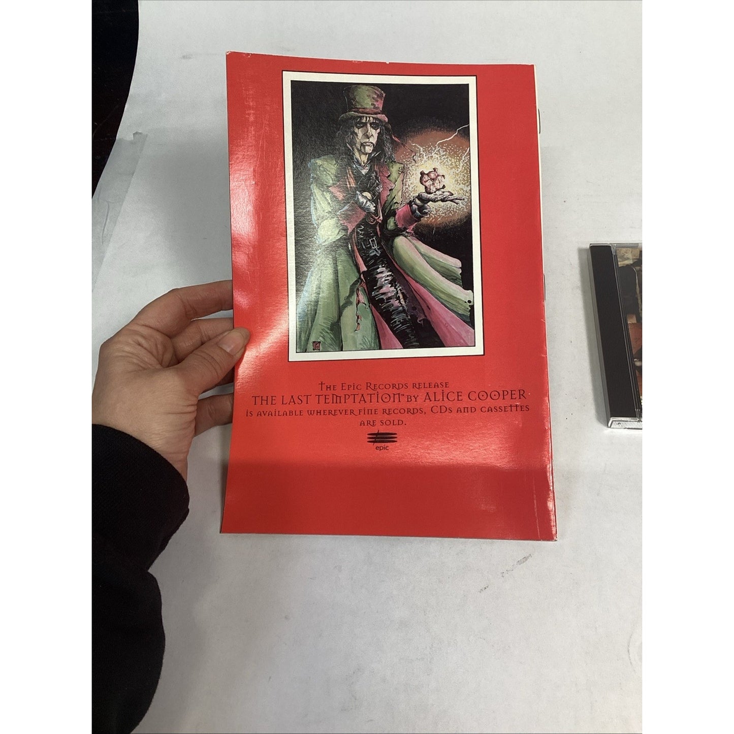 Alice Cooper The Last Temptation Book # 1 NM Marvel Comic Book & CD