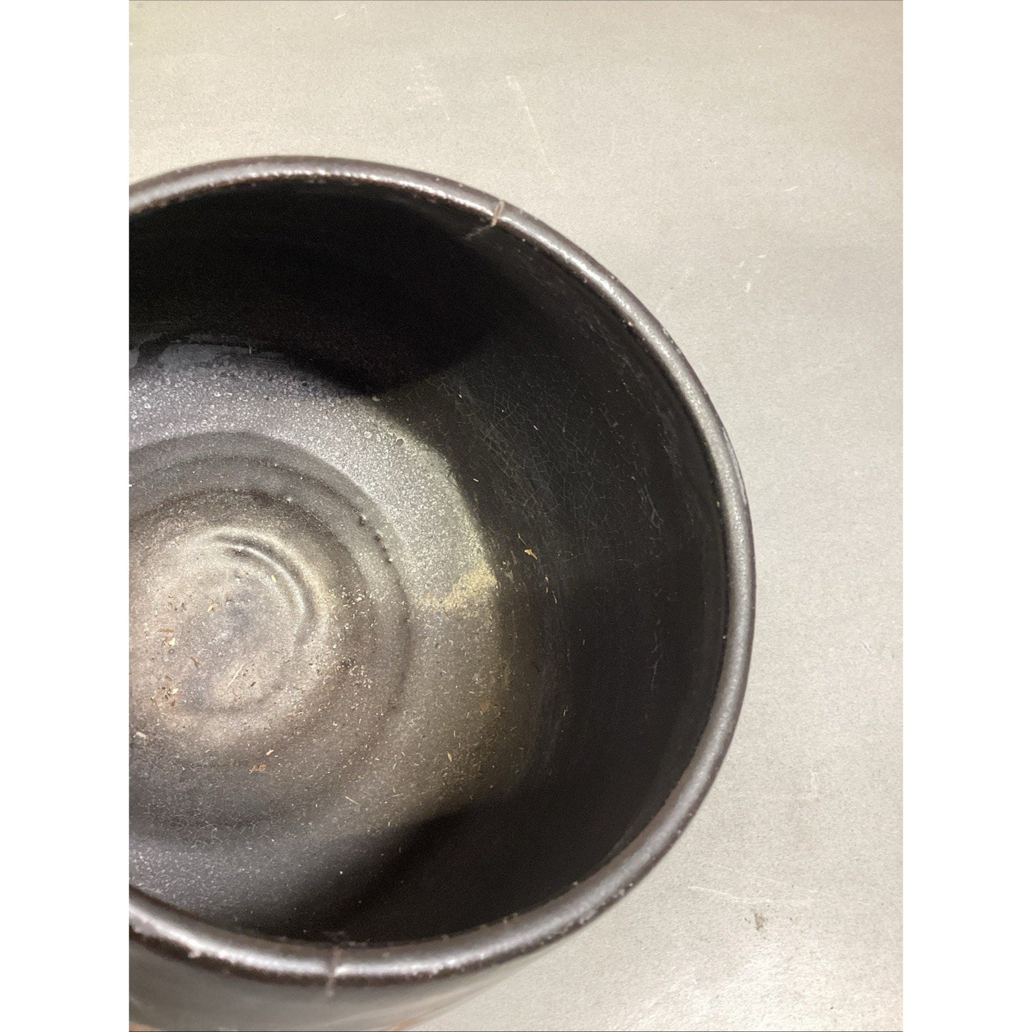 Vintage Chinese Pottery Medicine/Tamping Pot With Lid - Signed