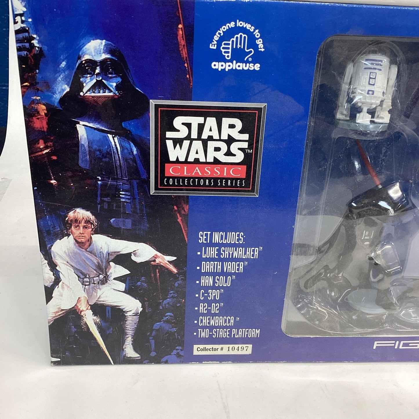 Applause Star Wars 1995 Classic Collectors Series Figurines Set of 6