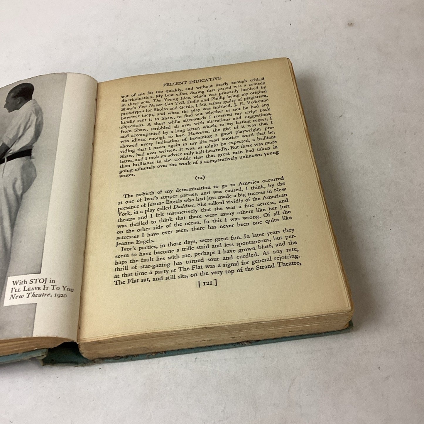 Present Indicative Book by Noel Coward, 1939 Hardcover, Antique