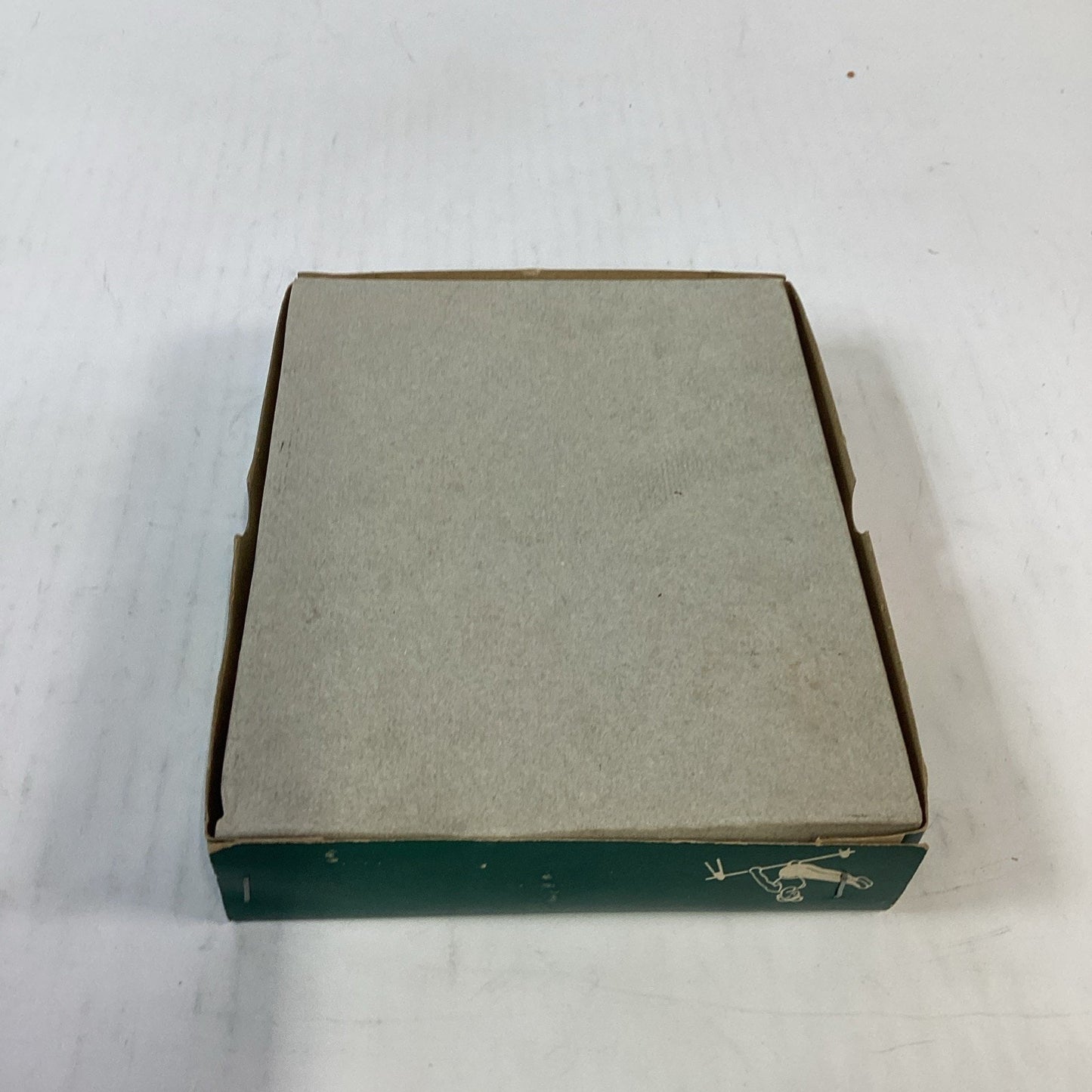 Vintage NOS Wind Up Trapeze Single Bar Exercise Toy China - Opened Box