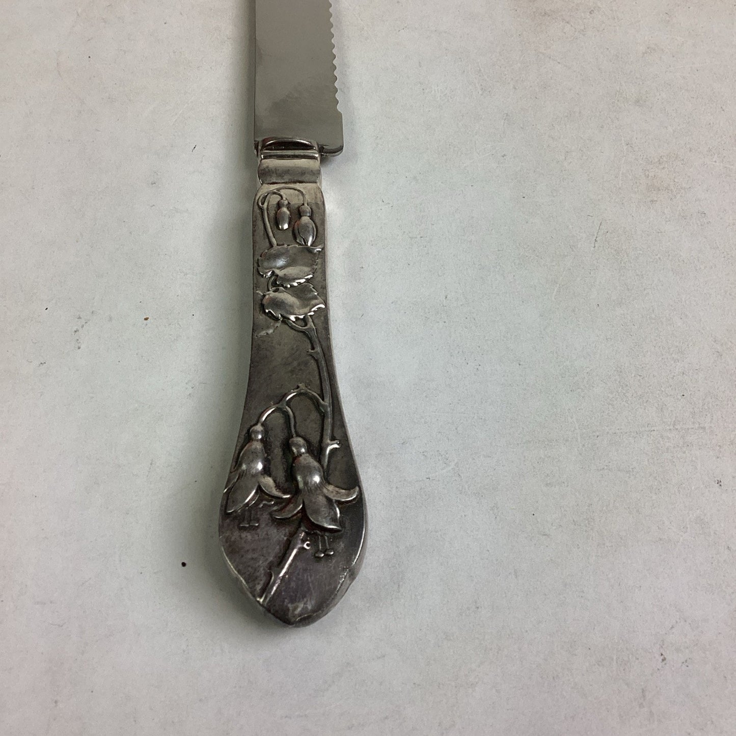Vintage Cheese/Cake/Bread Knife With Stainless Steel Blade