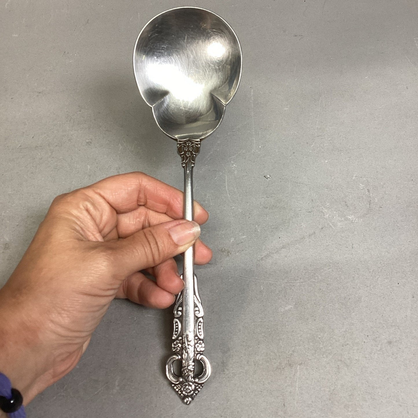 Stanley Roberts SIR MARK Stainless Japan Silverware Casserole Spoon