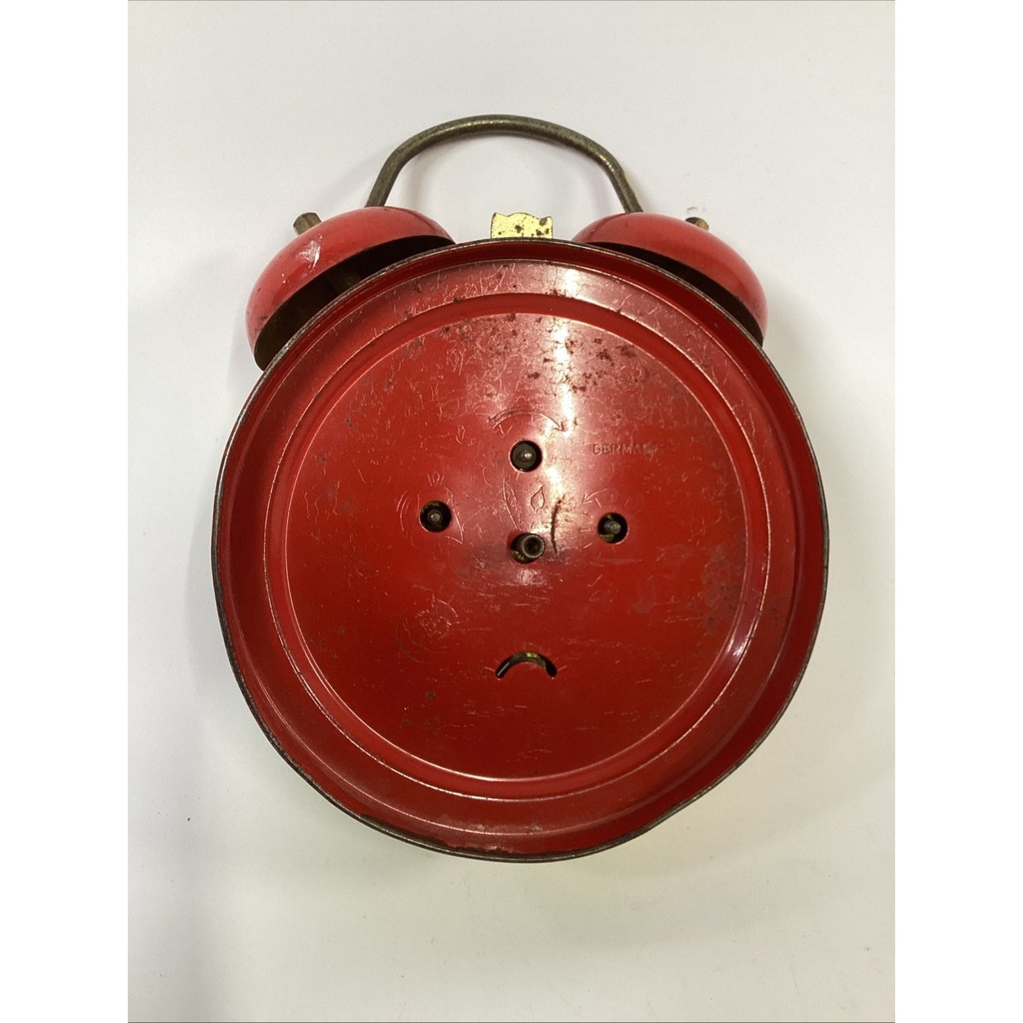 Vintage Bradley Mickey Mouse Alarm Clock Disney Germany Untested