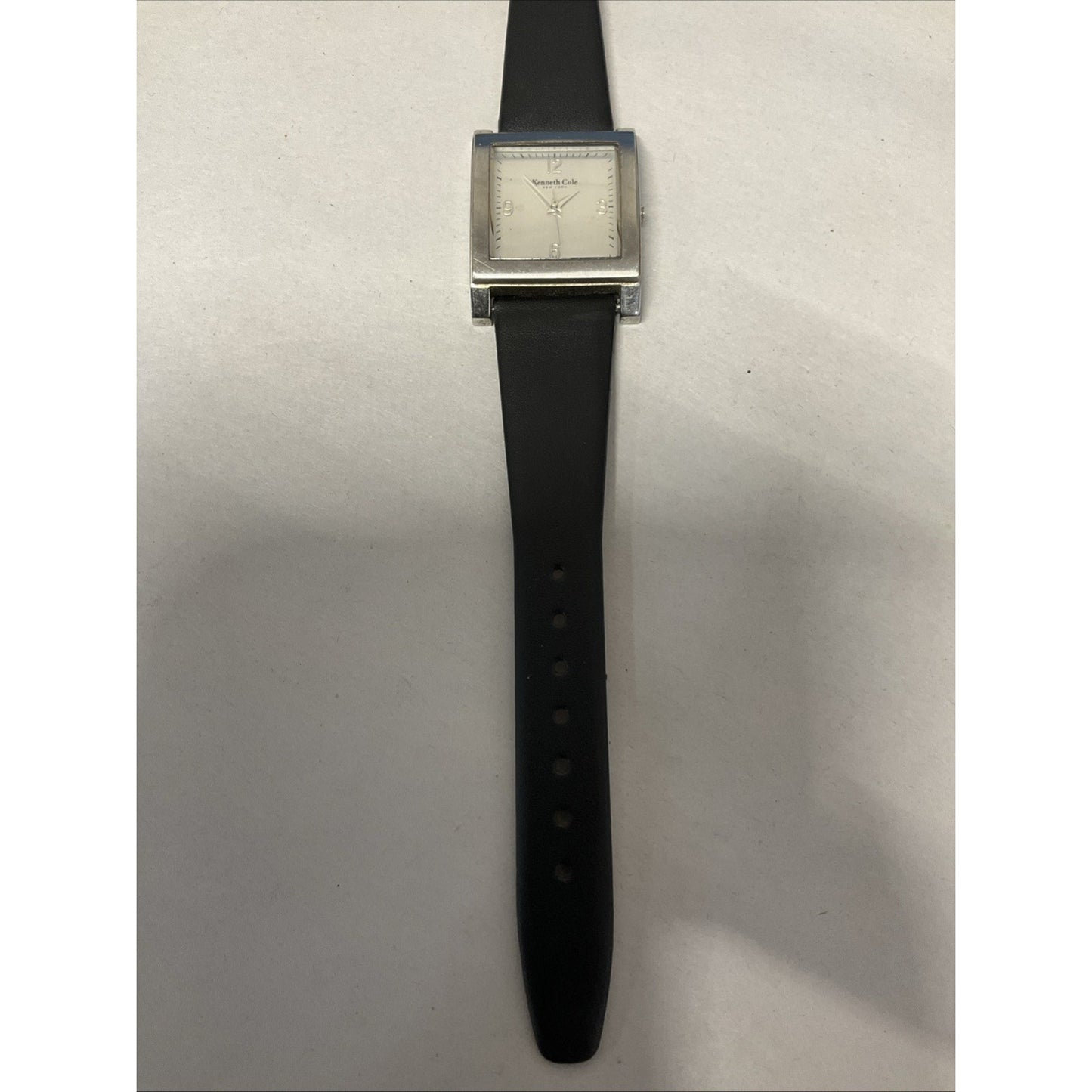 Kenneth Cole Woman’s Watch KC1149 Square -Black Band - Needs Battery