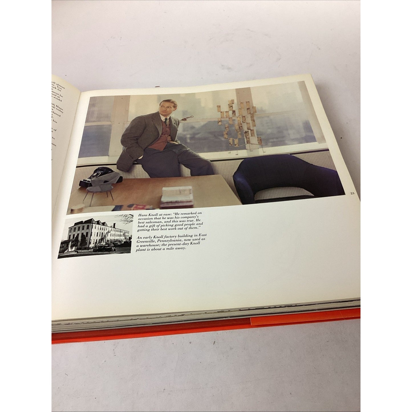 Knoll Design Book by Eric Larrabee Massimo Vignelli - 1990