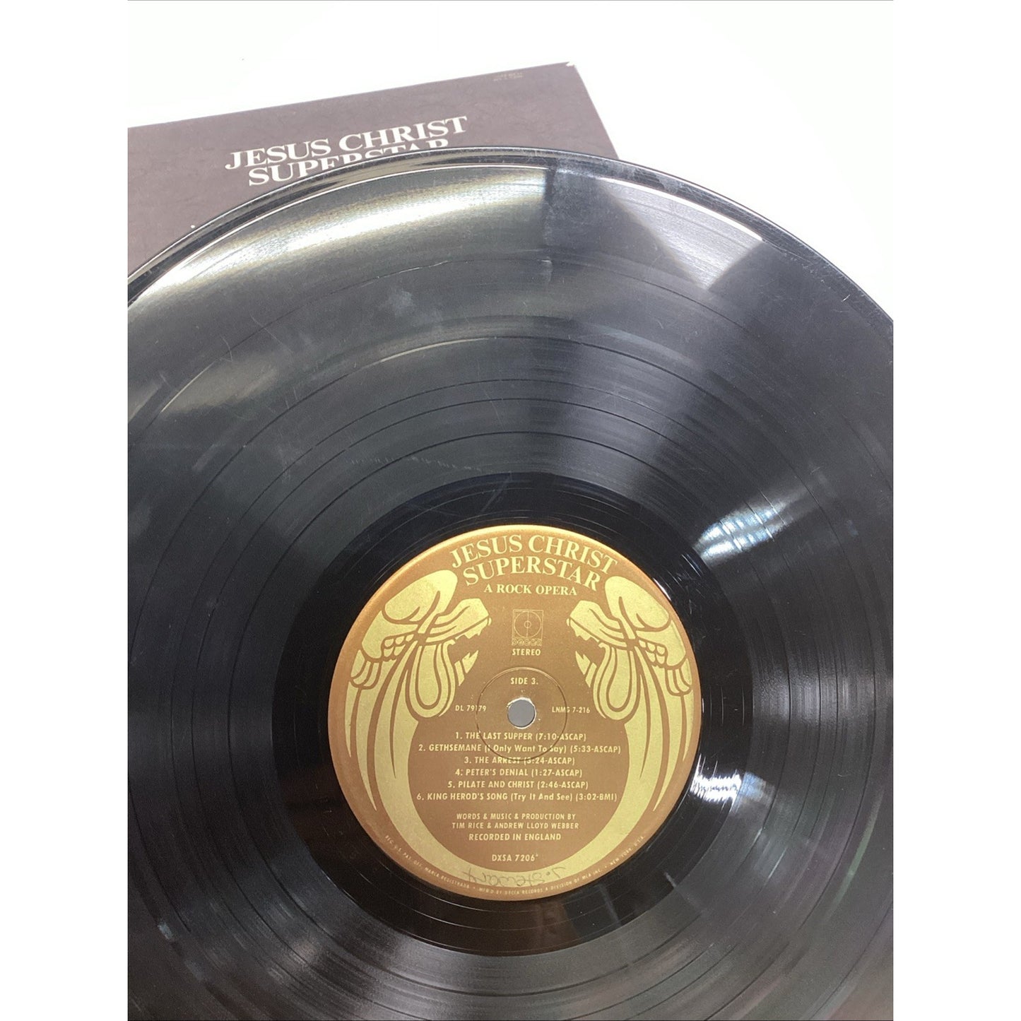 Jesus Christ Superstar Double LP Vinyl Record Album