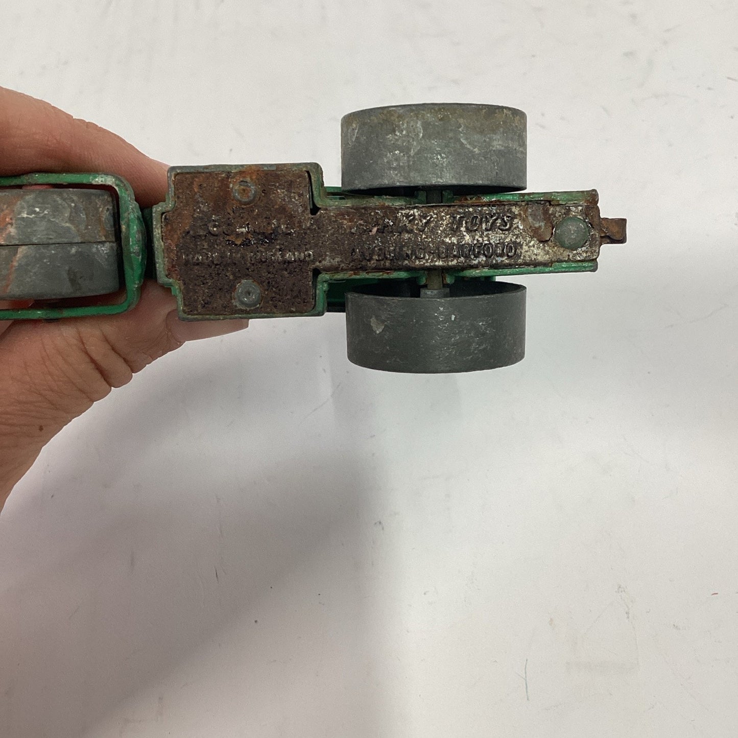 Vintage Dinky Meccano Green Aveling Barford Diesel Roller #279 1950's