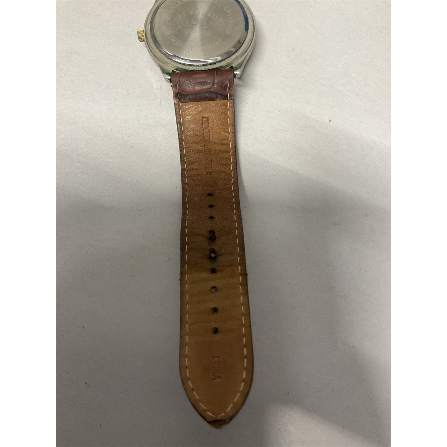 U.S. Polo Assn. Watch Brown Strap US5132