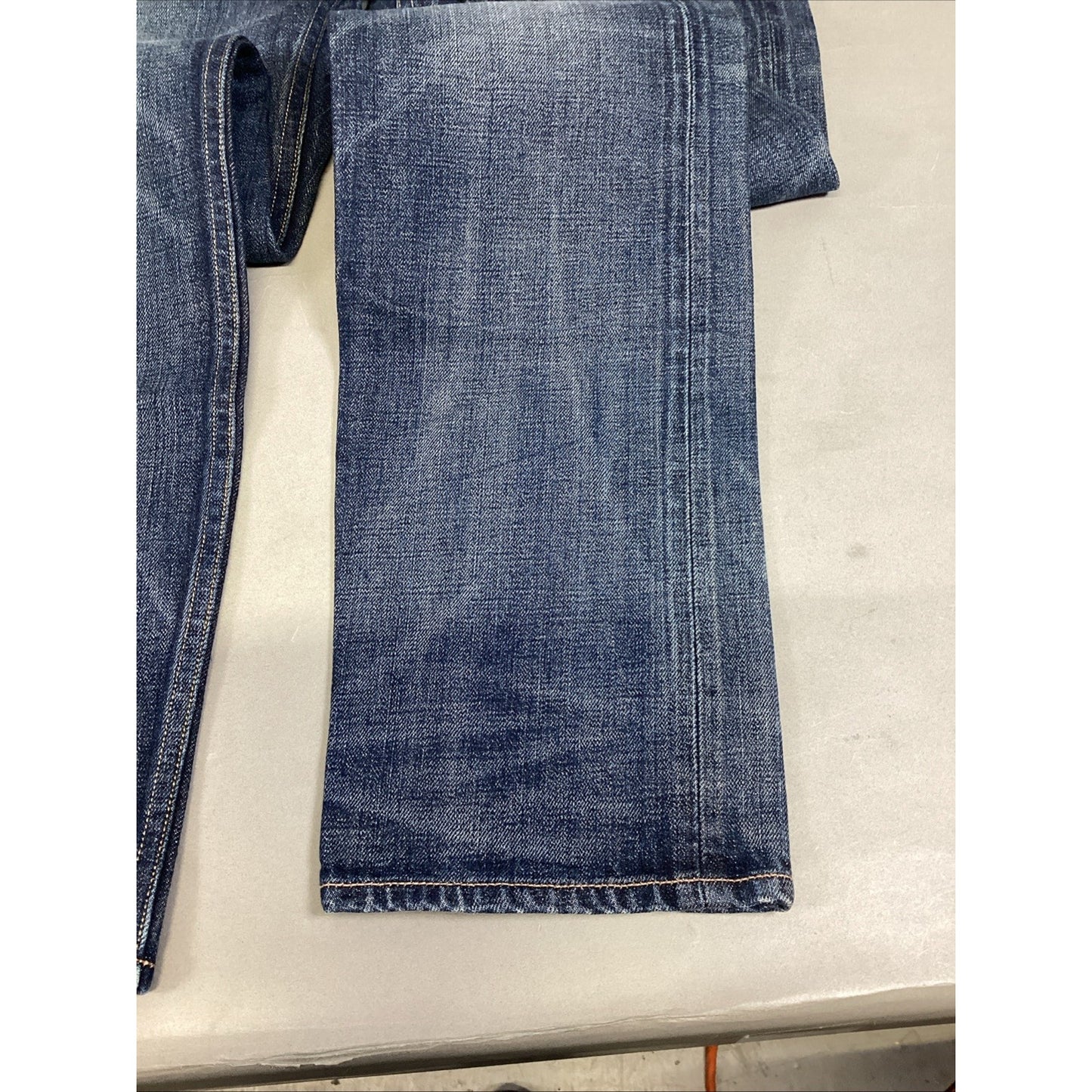 Allsaints Spitalfields Men’s 4 Button Denim Blue Jeans - #1A52-23