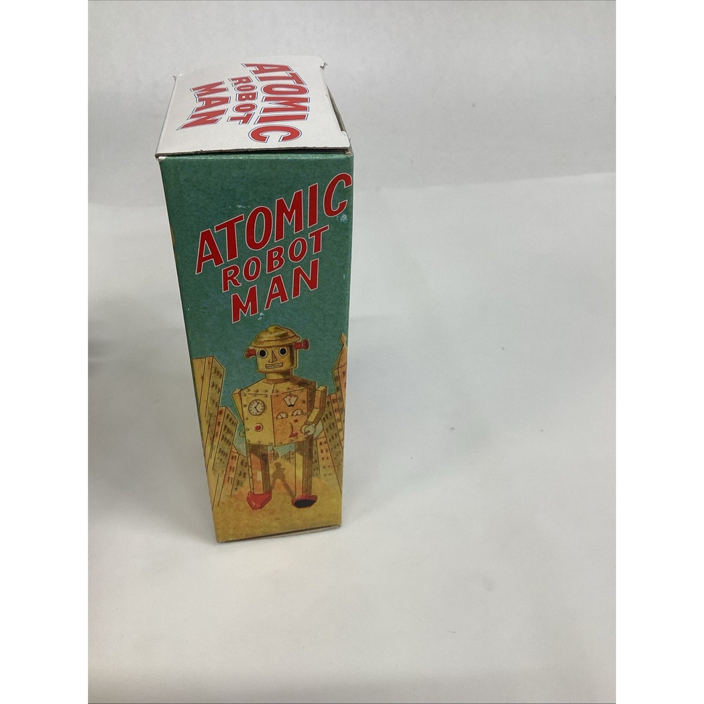 SCHYLLING ATOMIC ROBOT MAN Tin Wind-Up Vintage Collectible