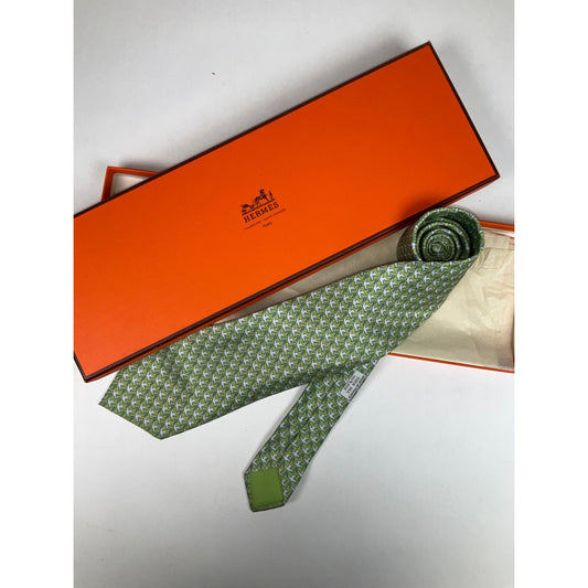 Men’s Hermès Dove Tie REF: 5568 MA | No Box