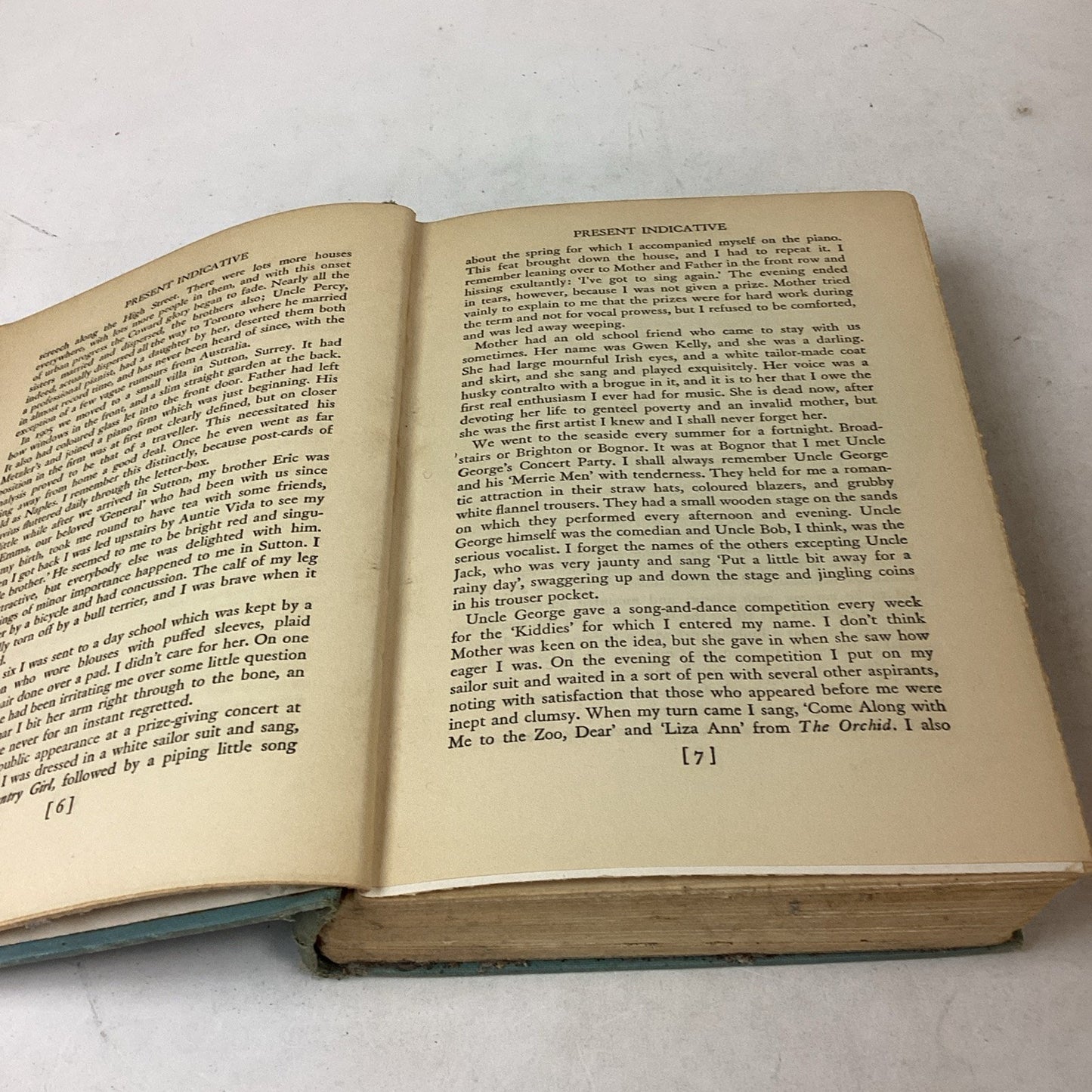 Present Indicative Book by Noel Coward, 1939 Hardcover, Antique