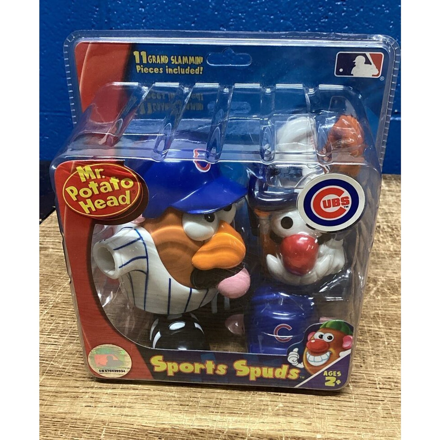 Mr Potato Head Sports Spuds Chicago Cubs MLB NIB Sealed Hasbro 2006 - 11 Pieces