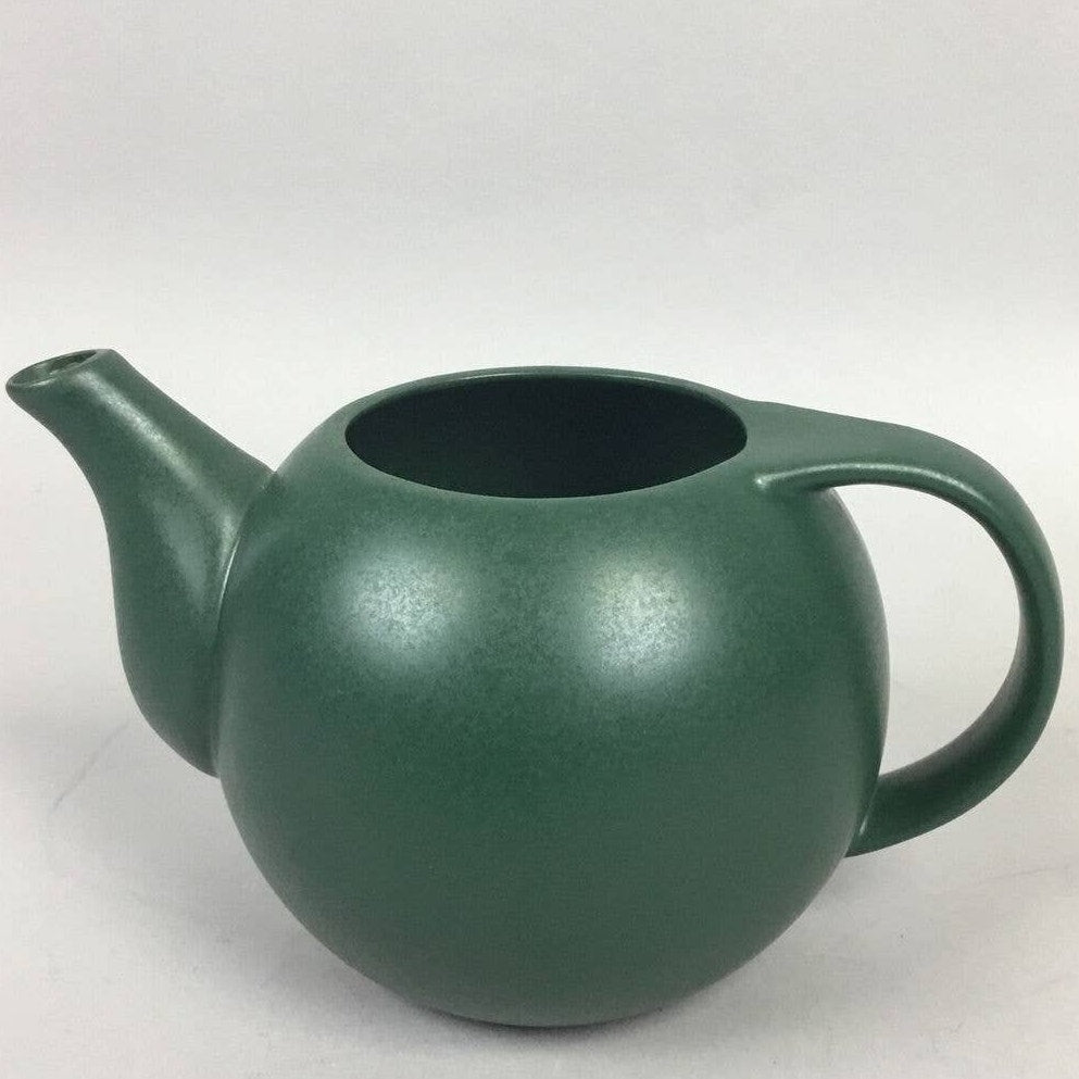 Green Azumaya Teapot - Round