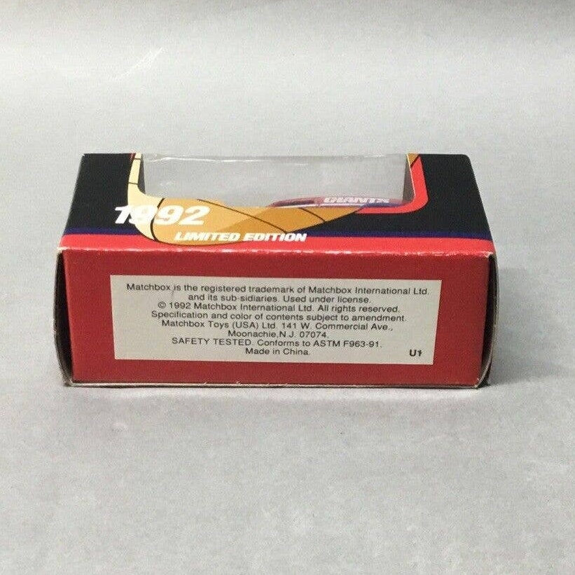 New York Giants 1992 Limited Edition Diecast Matchbox Collectible